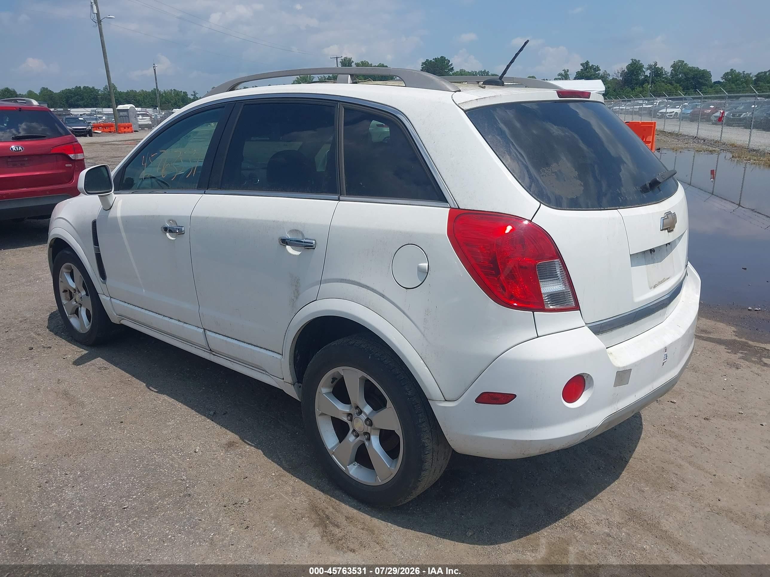 2014 Chevrolet Captiva Sport Fleet Lt White vin: 3GNAL3EK1ES577666