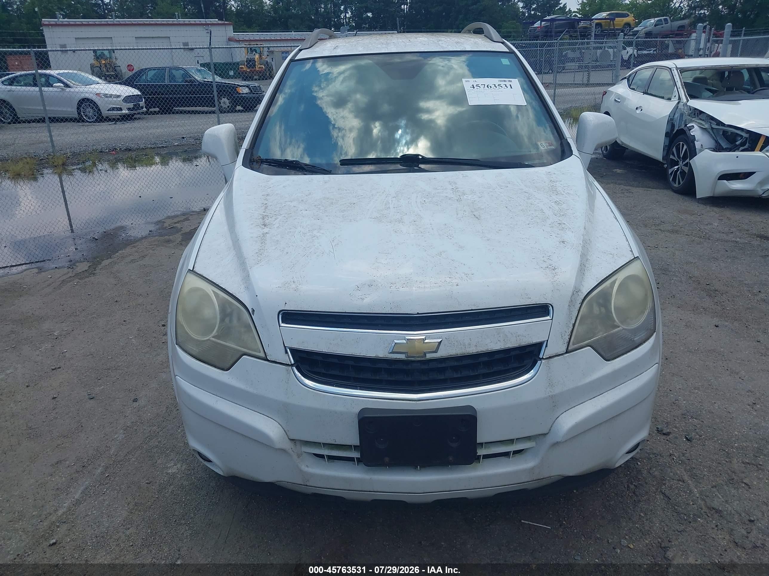 2014 Chevrolet Captiva Sport Fleet Lt White vin: 3GNAL3EK1ES577666
