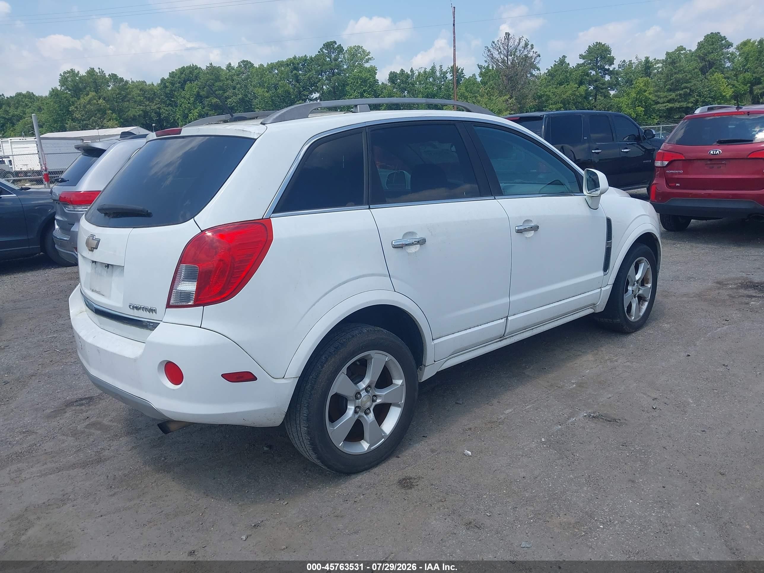 2014 Chevrolet Captiva Sport Fleet Lt White vin: 3GNAL3EK1ES577666