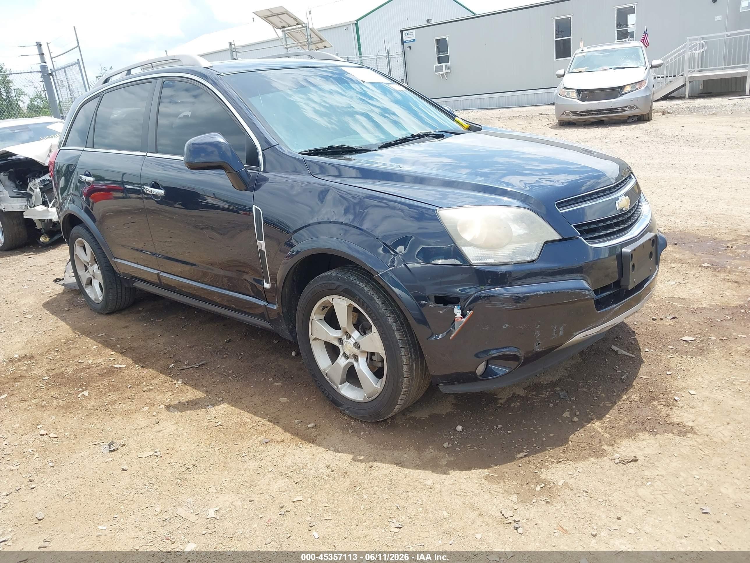 2015 Chevrolet Captiva Sport Fleet Lt Dark Blue vin: 3GNAL3EK1FS505593