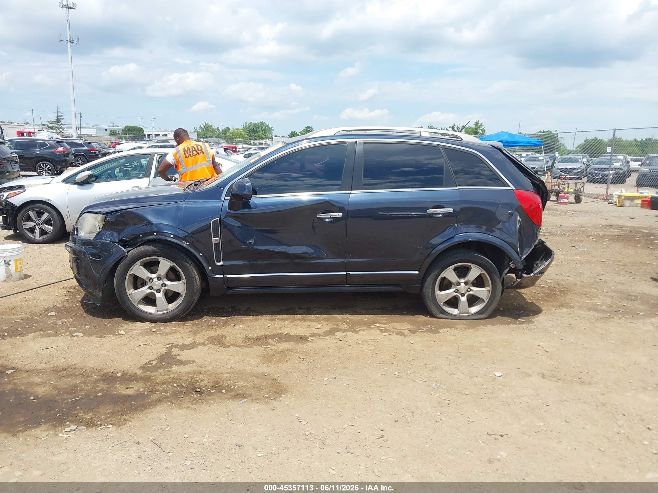 2015 Chevrolet Captiva Sport Fleet Lt Dark Blue vin: 3GNAL3EK1FS505593
