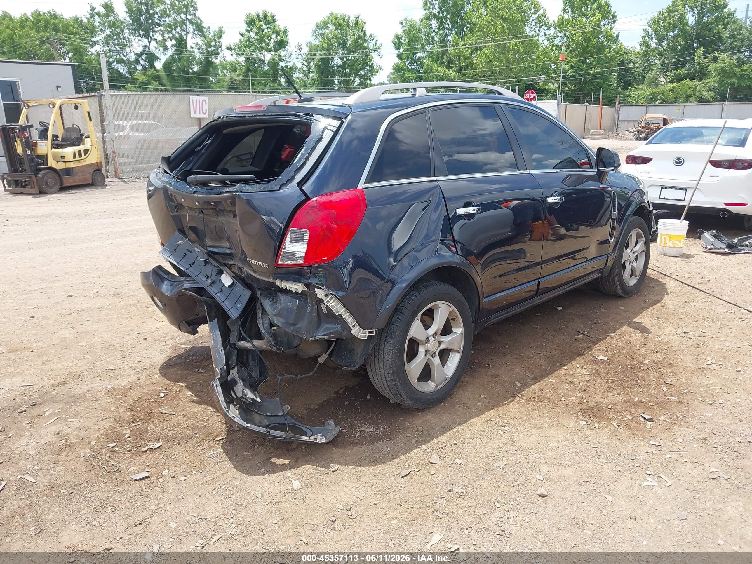 2015 Chevrolet Captiva Sport Fleet Lt Dark Blue vin: 3GNAL3EK1FS505593