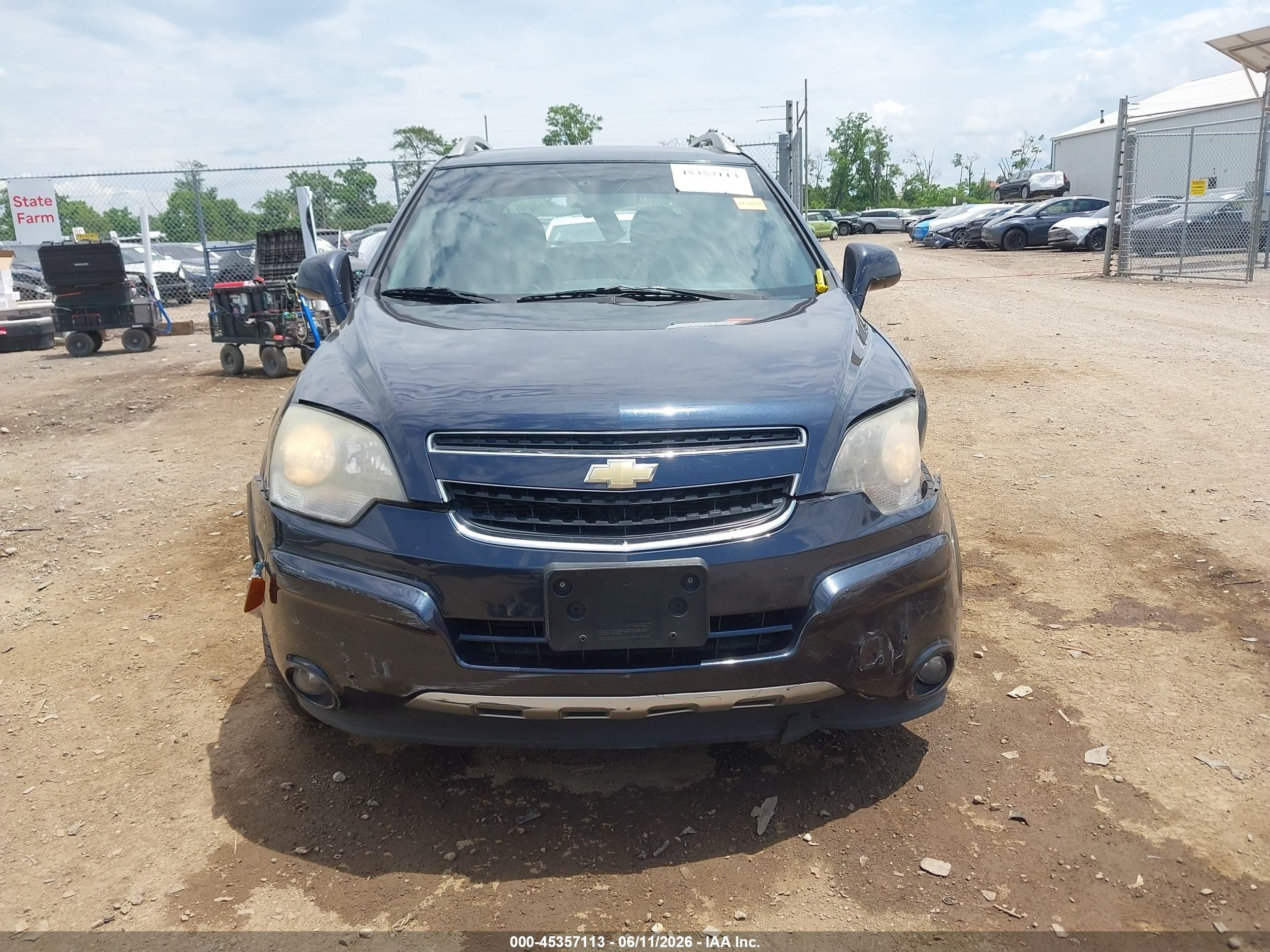 2015 Chevrolet Captiva Sport Fleet Lt Dark Blue vin: 3GNAL3EK1FS505593