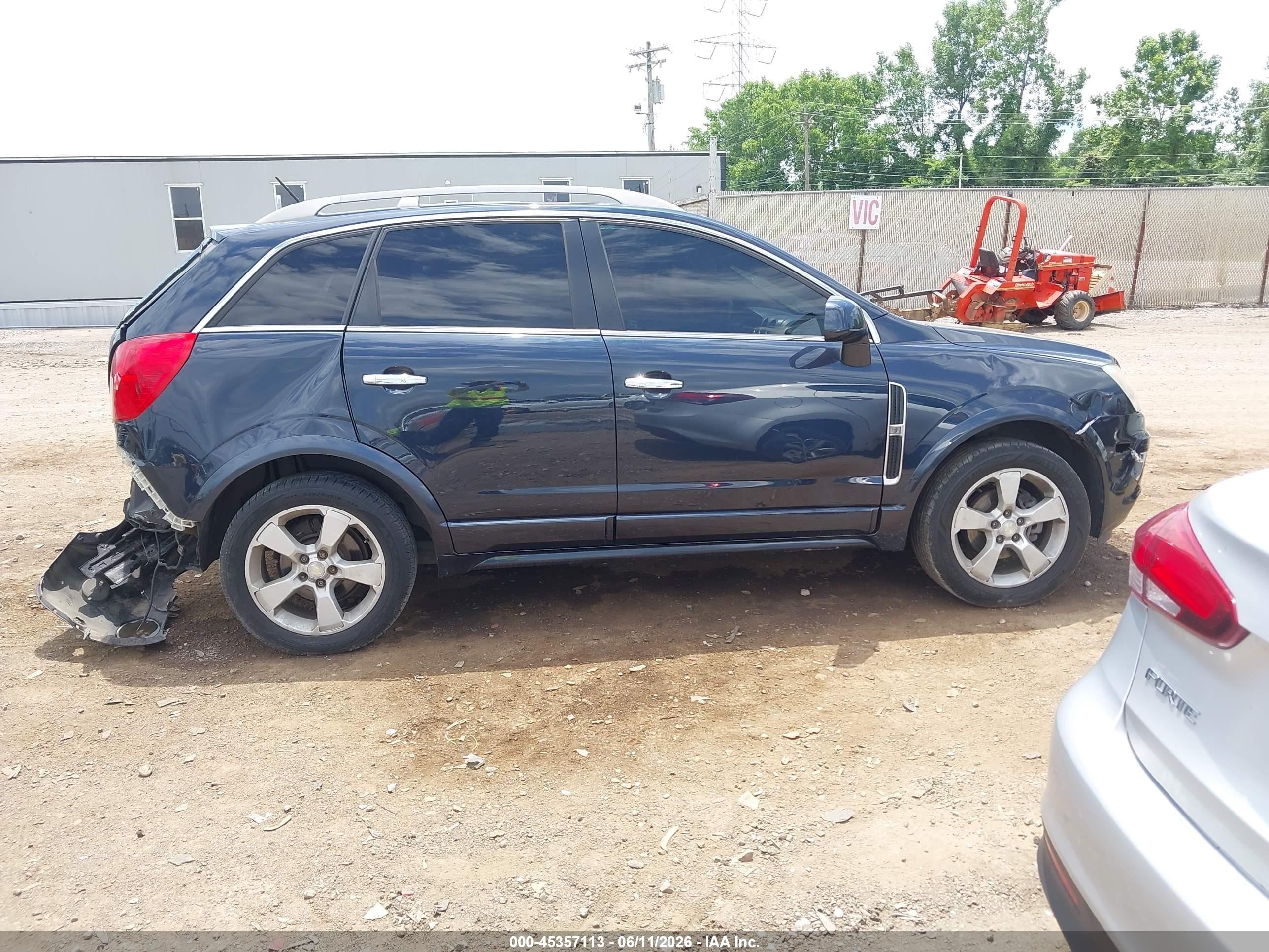2015 Chevrolet Captiva Sport Fleet Lt Dark Blue vin: 3GNAL3EK1FS505593