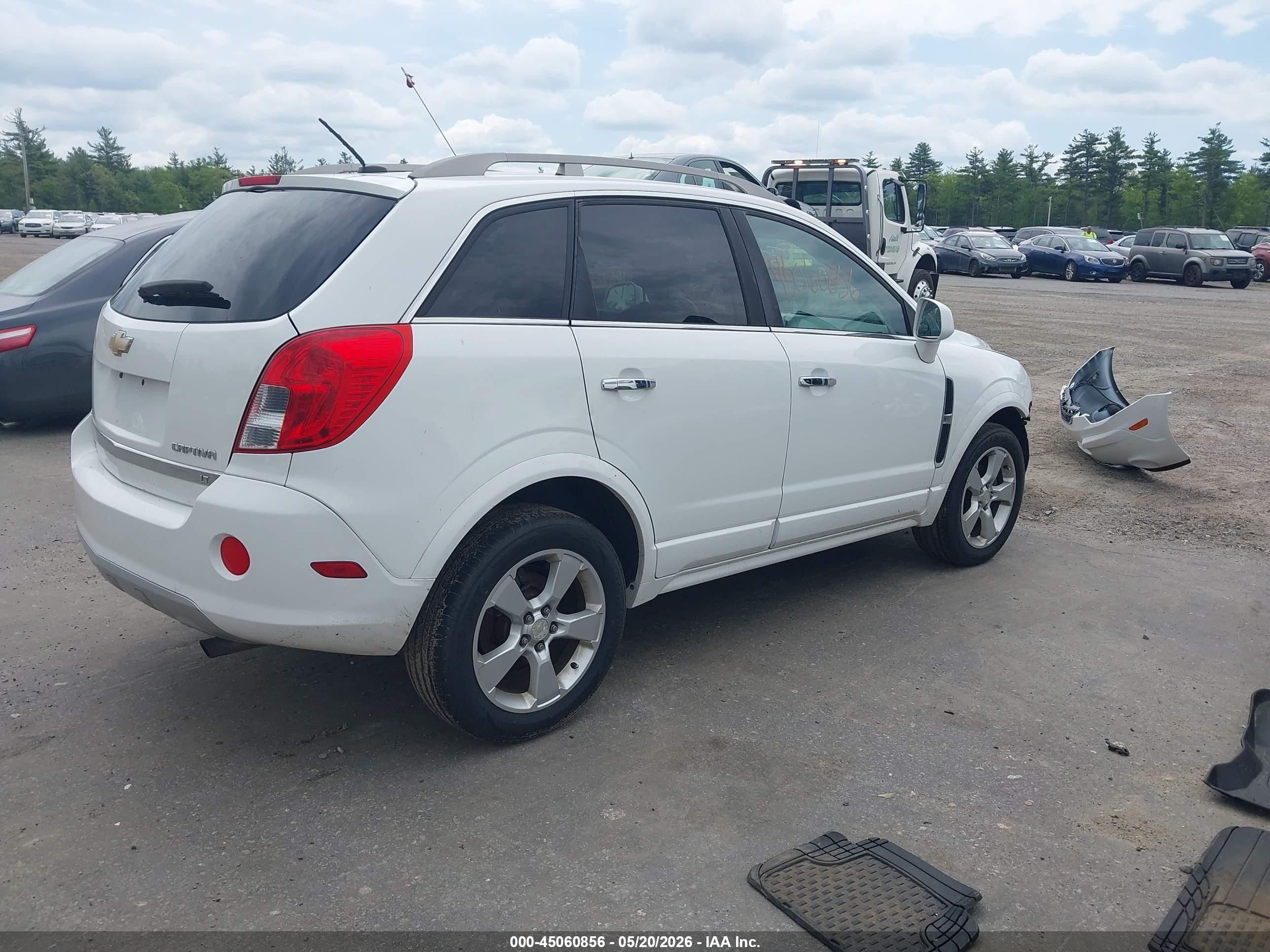 2015 Chevrolet Captiva Sport Lt White vin: 3GNAL3EK1FS519851