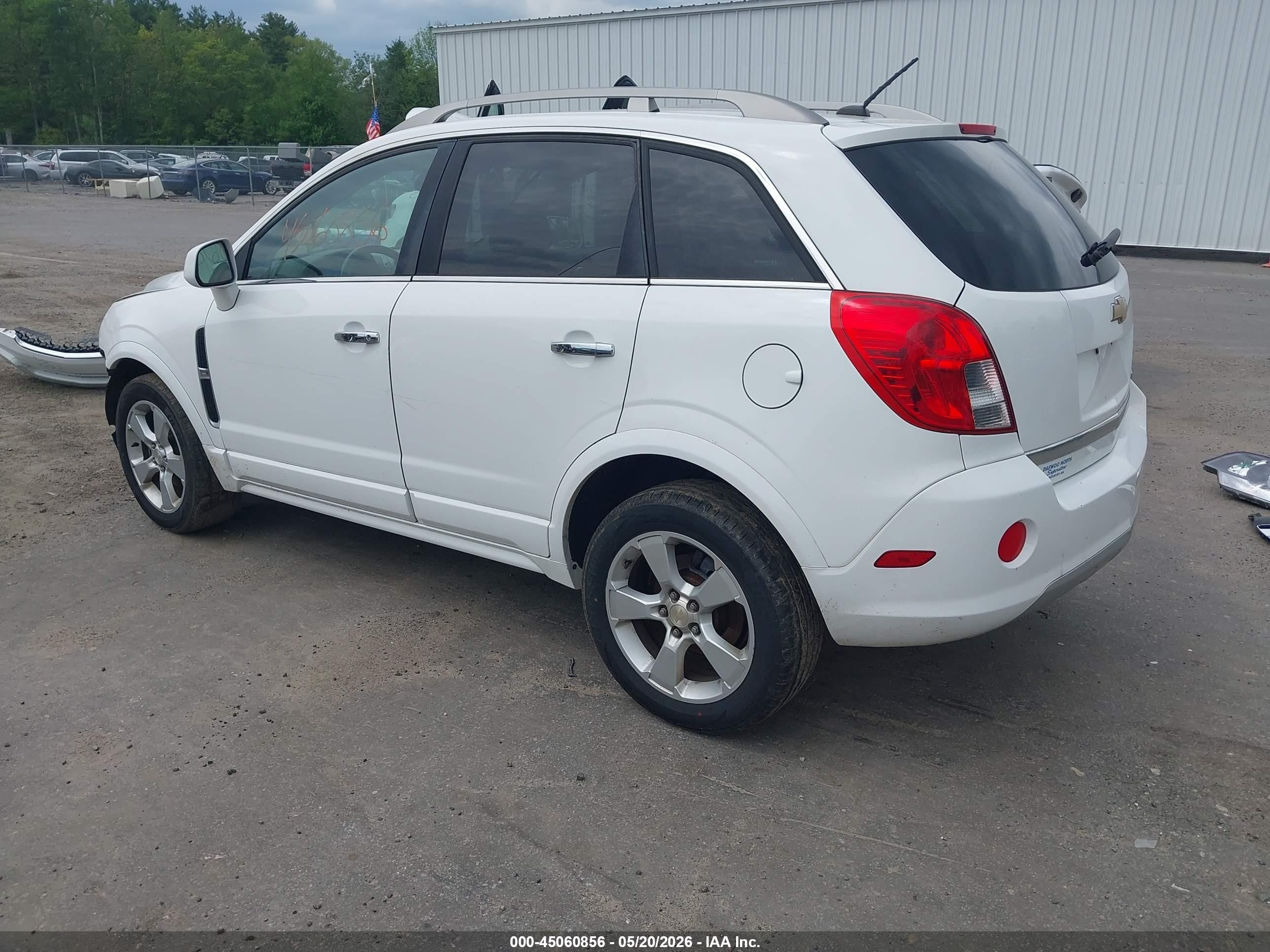 2015 Chevrolet Captiva Sport Lt White vin: 3GNAL3EK1FS519851