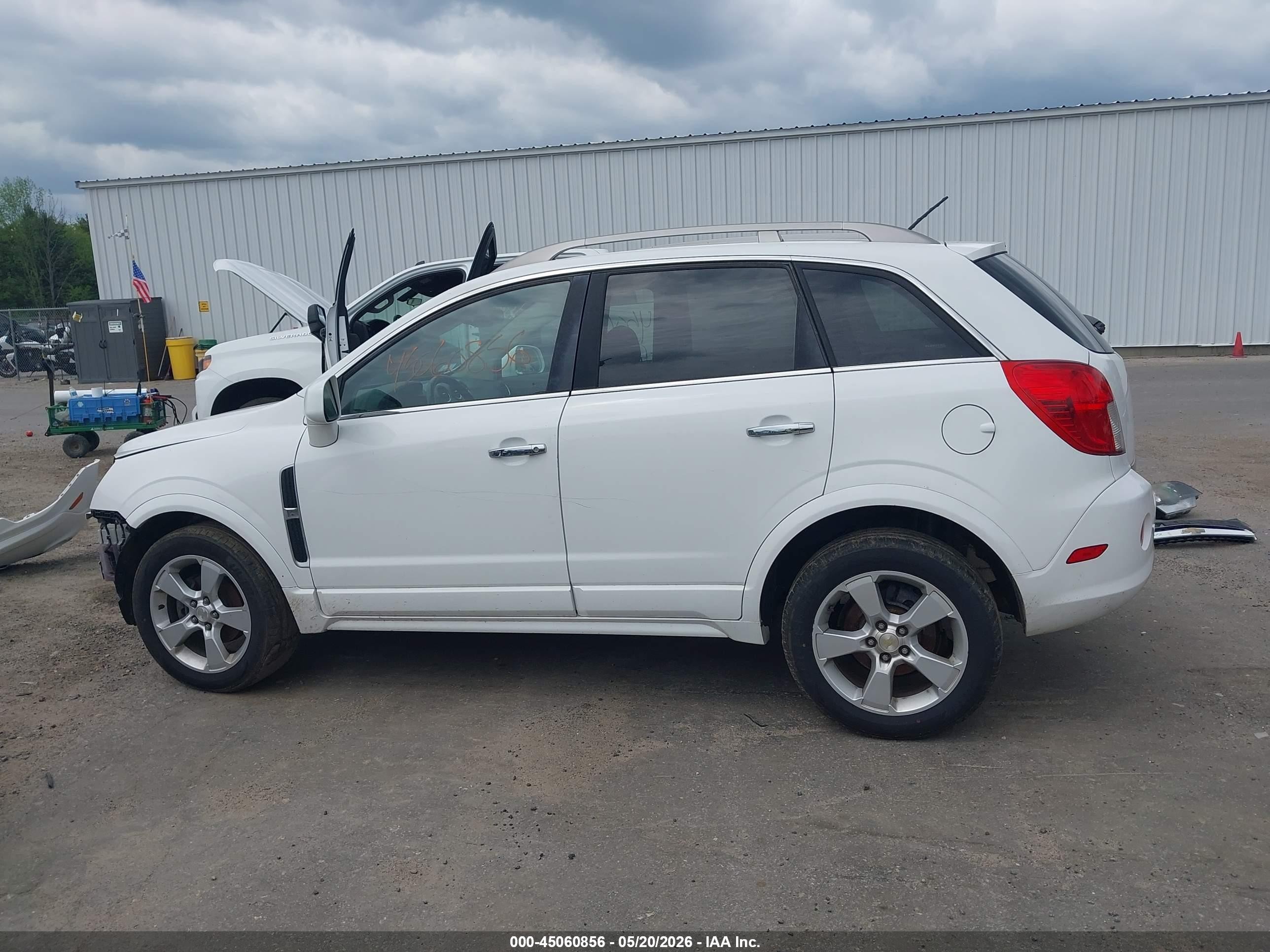 2015 Chevrolet Captiva Sport Lt White vin: 3GNAL3EK1FS519851