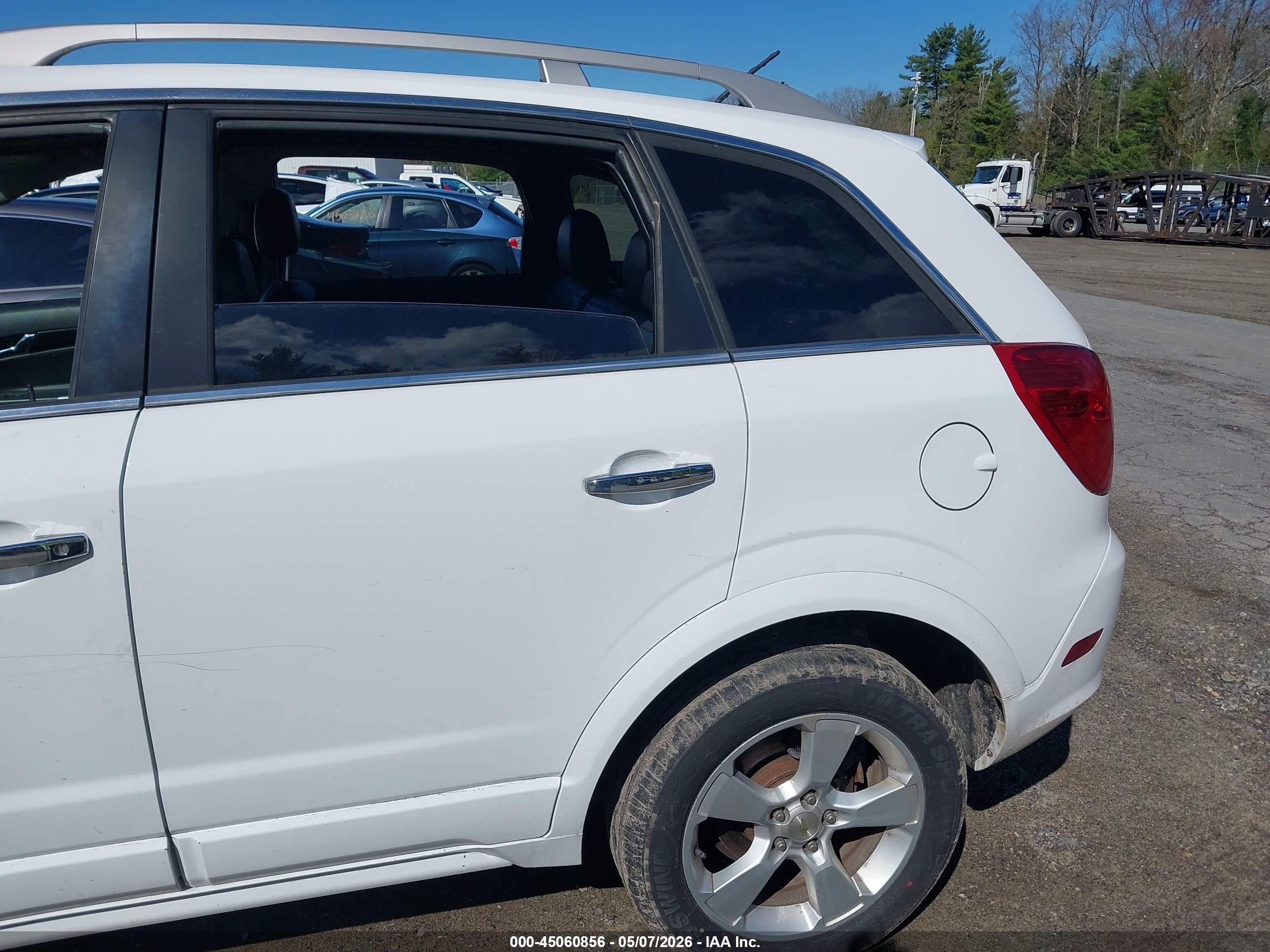 2015 Chevrolet Captiva Sport Lt White vin: 3GNAL3EK1FS519851