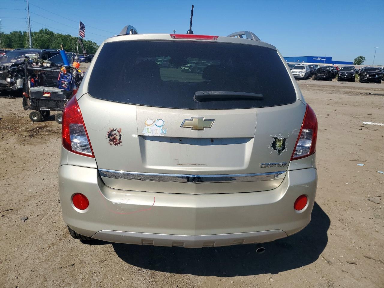 2013 Chevrolet Captiva Lt Gold vin: 3GNAL3EK2DS596287