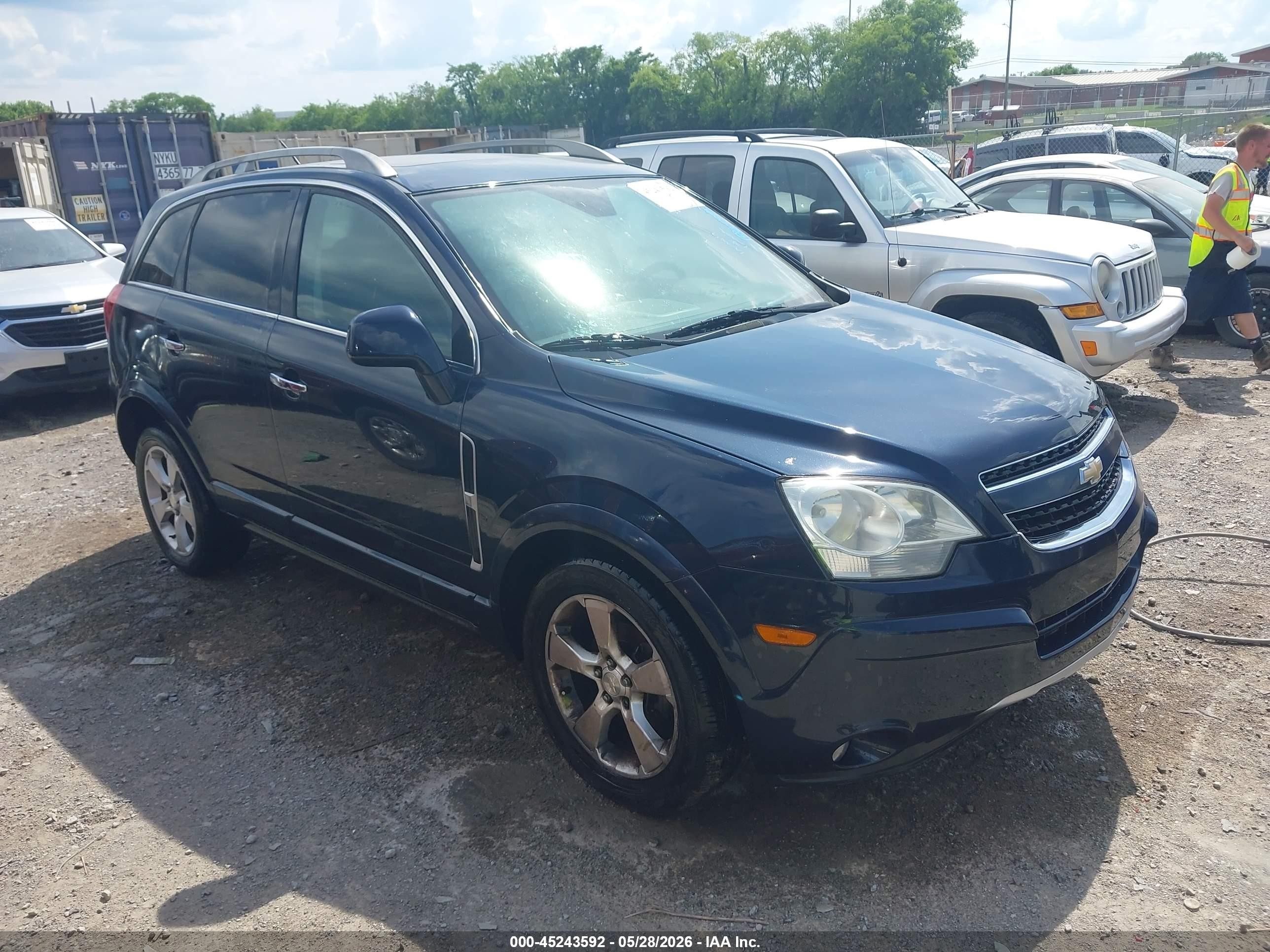 2014 Chevrolet Captiva Sport Lt Black vin: 3GNAL3EK2ES516150