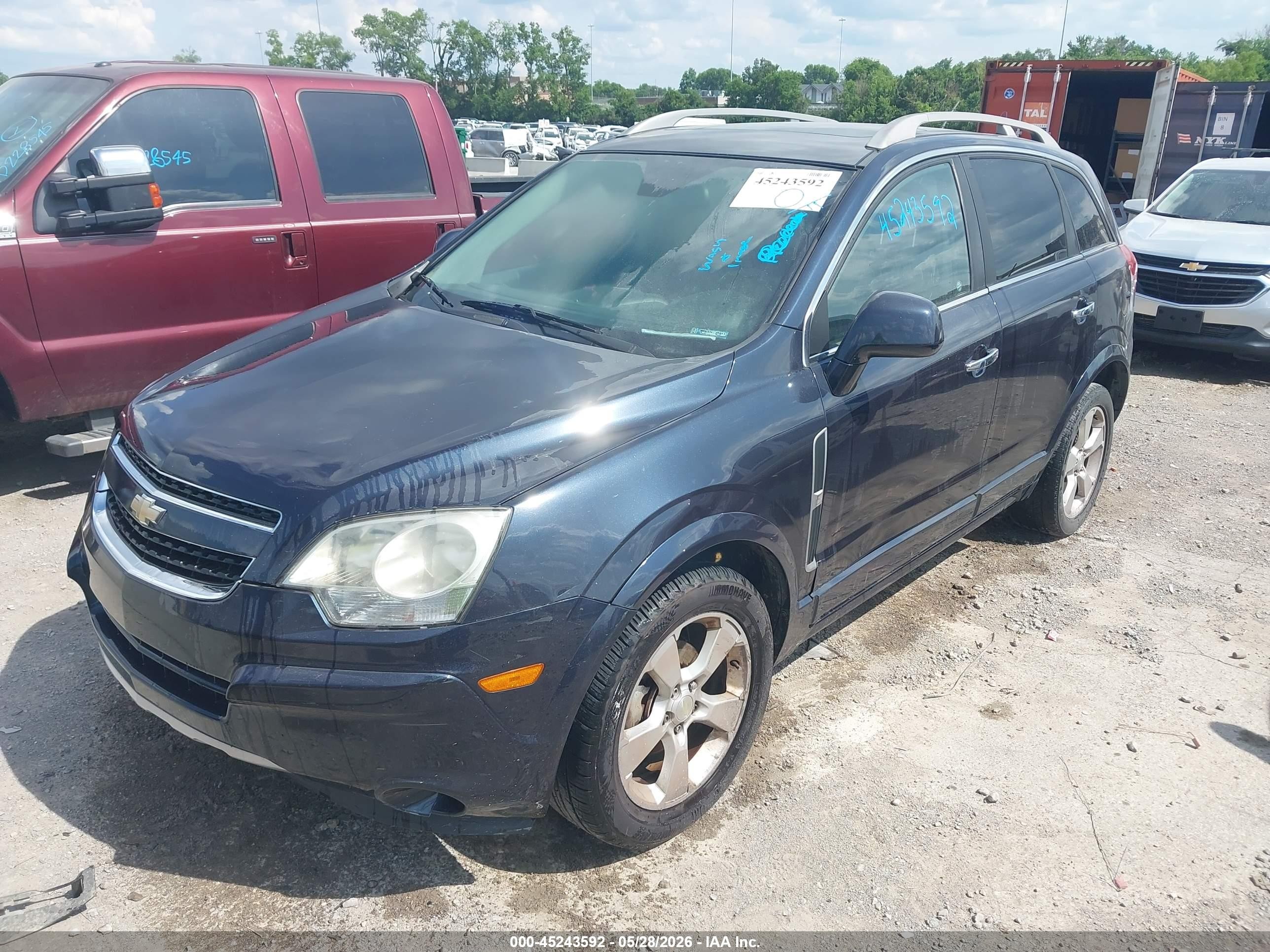 2014 Chevrolet Captiva Sport Lt Black vin: 3GNAL3EK2ES516150