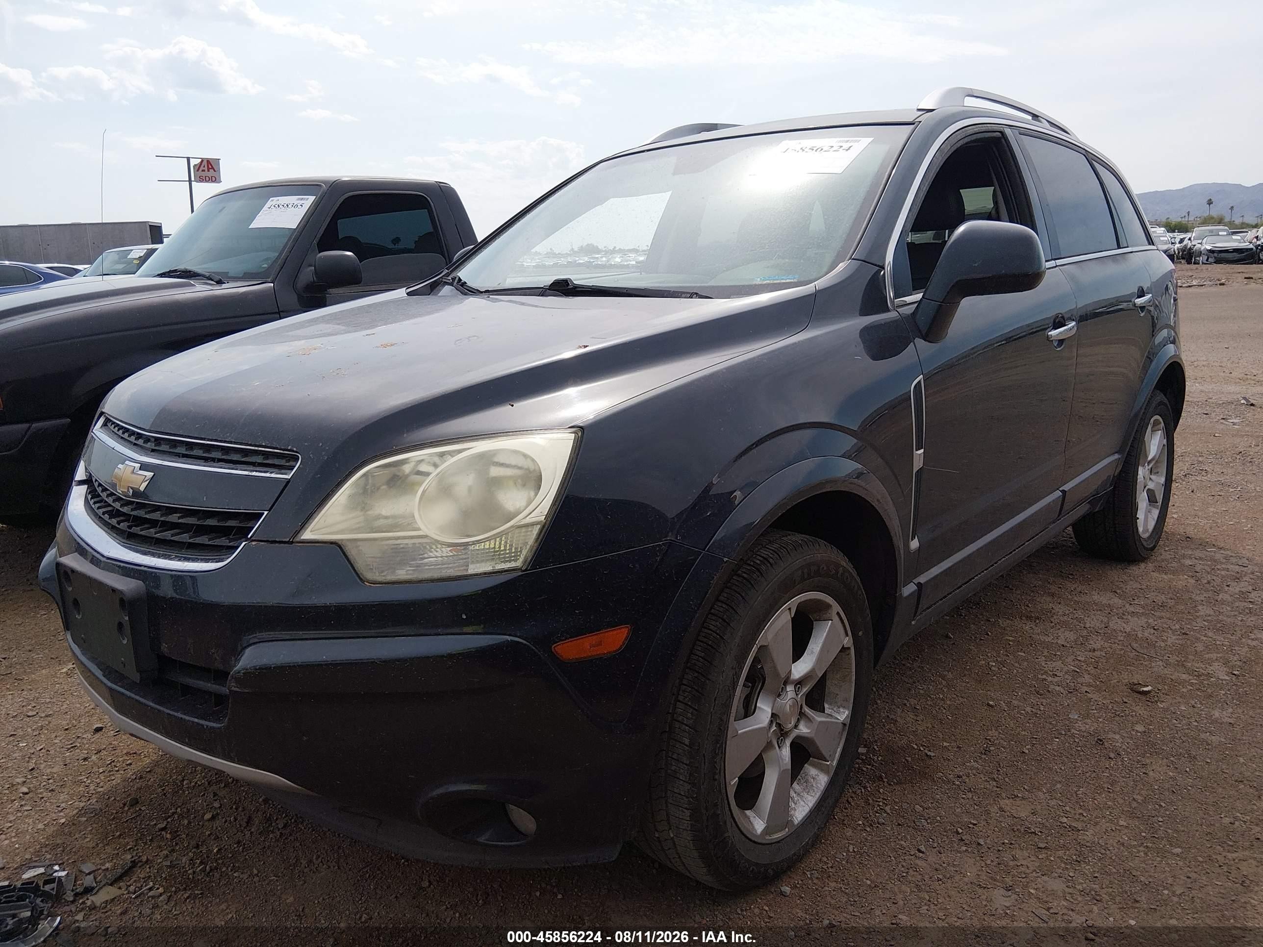 2014 Chevrolet Captiva Sport Fleet Lt Dark Blue vin: 3GNAL3EK2ES588160