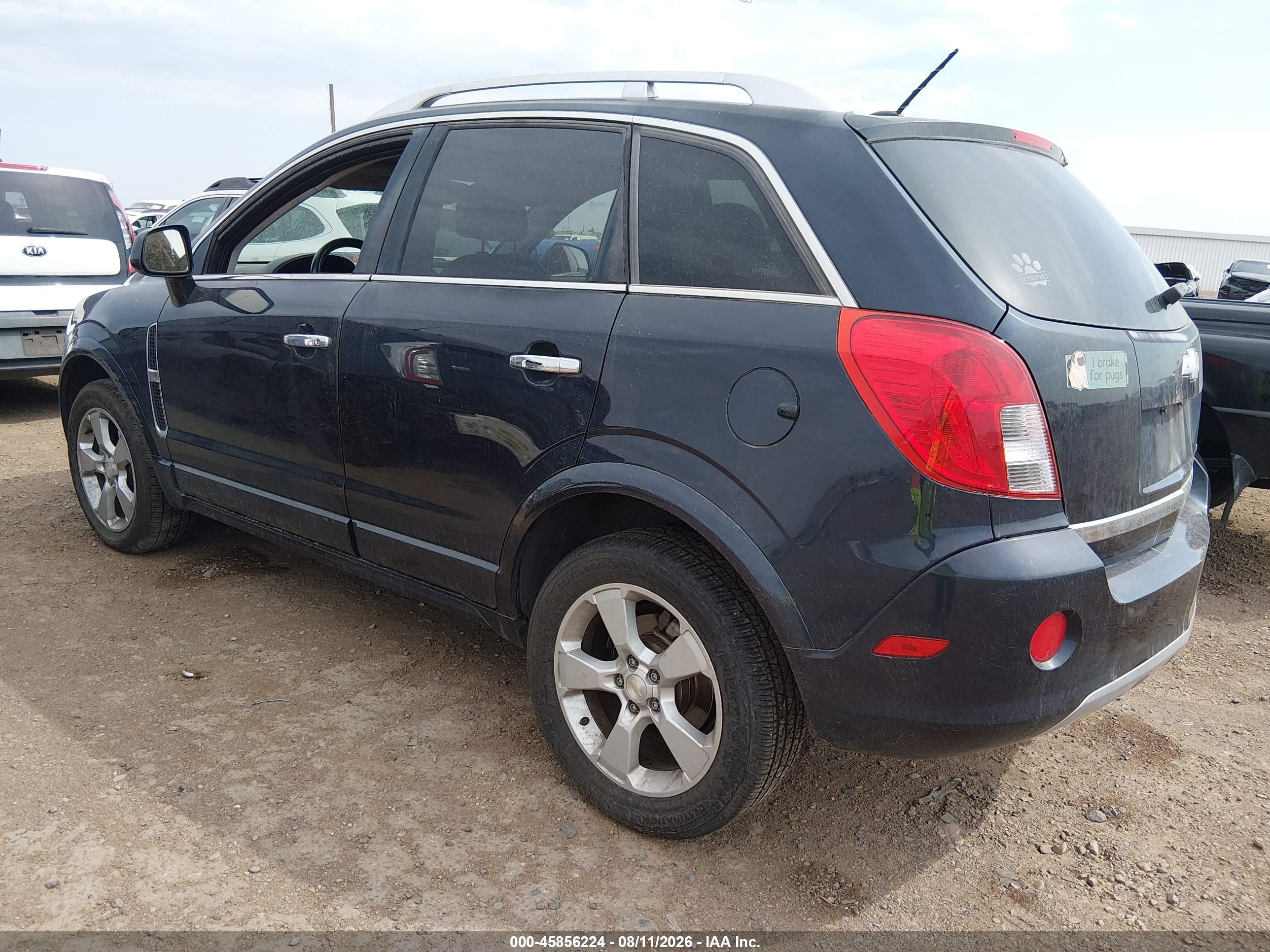 2014 Chevrolet Captiva Sport Fleet Lt Dark Blue vin: 3GNAL3EK2ES588160