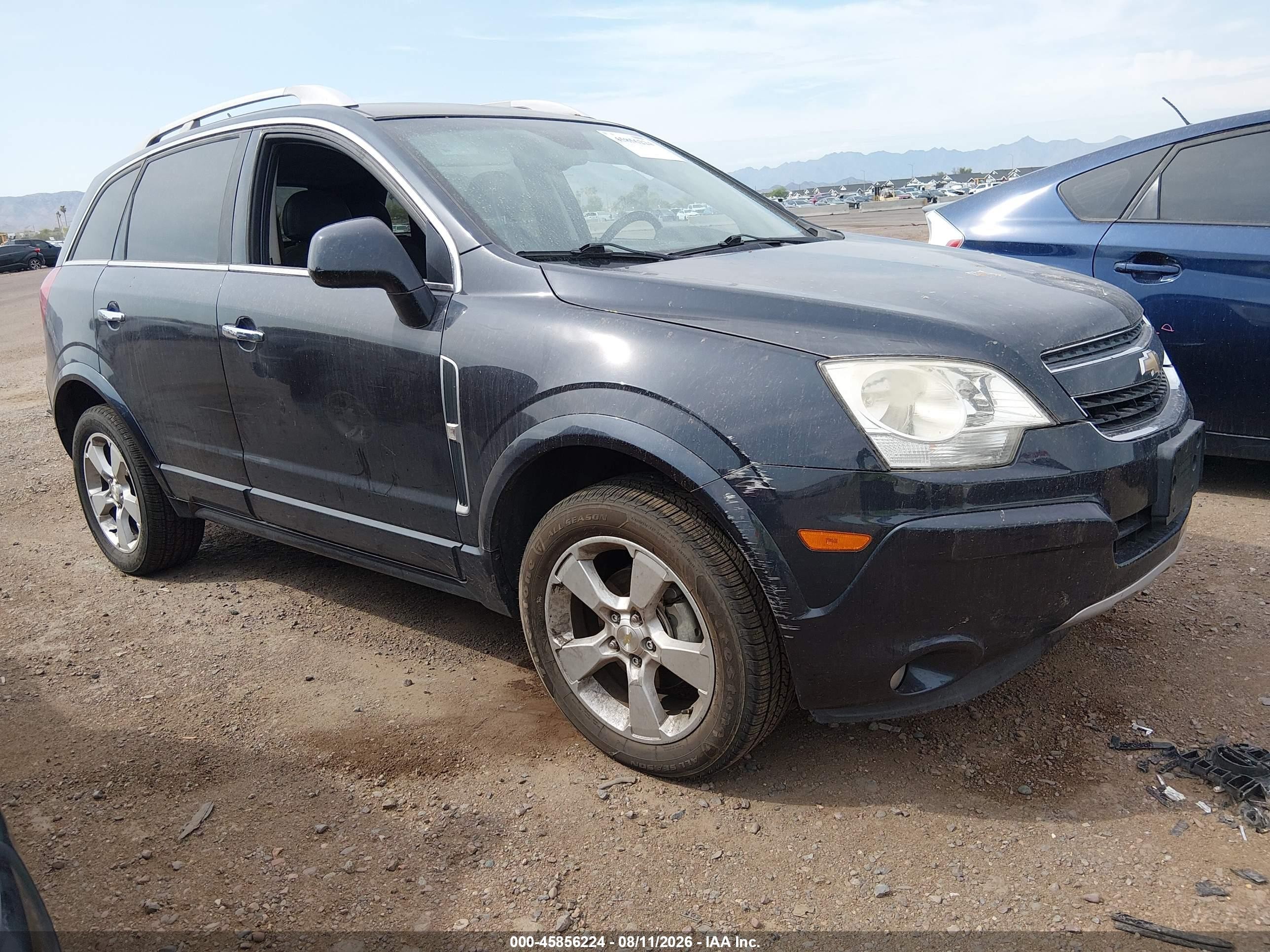 2014 Chevrolet Captiva Sport Fleet Lt Dark Blue vin: 3GNAL3EK2ES588160