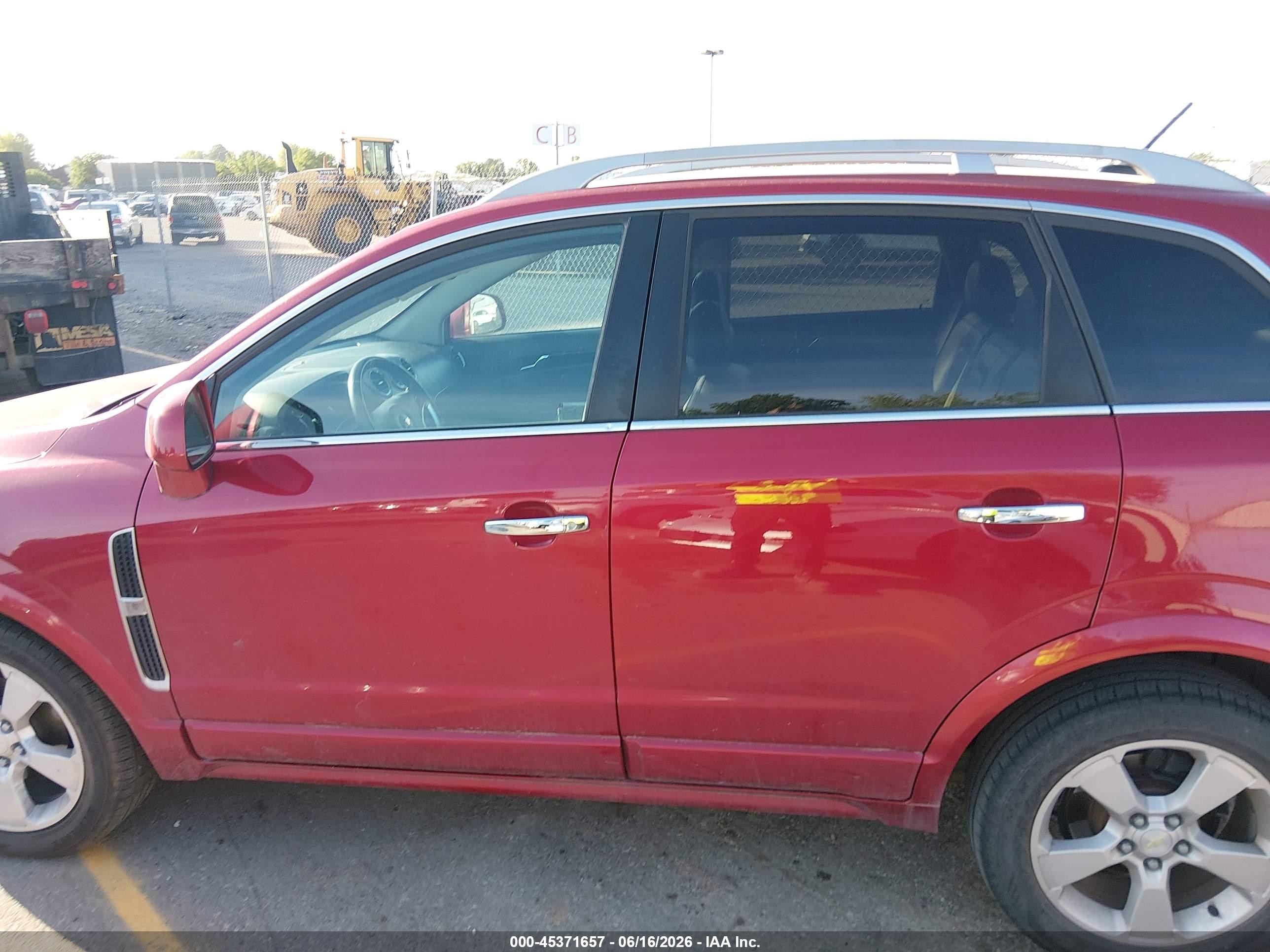 2014 Chevrolet Captiva Sport Fleet Lt Red vin: 3GNAL3EK2ES682605