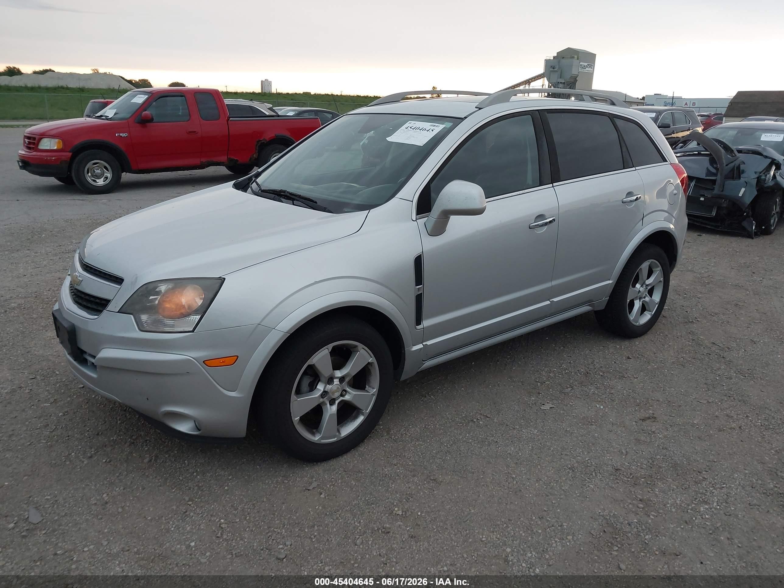 2015 Chevrolet Captiva Sport Fleet Lt Silver vin: 3GNAL3EK2FS505747