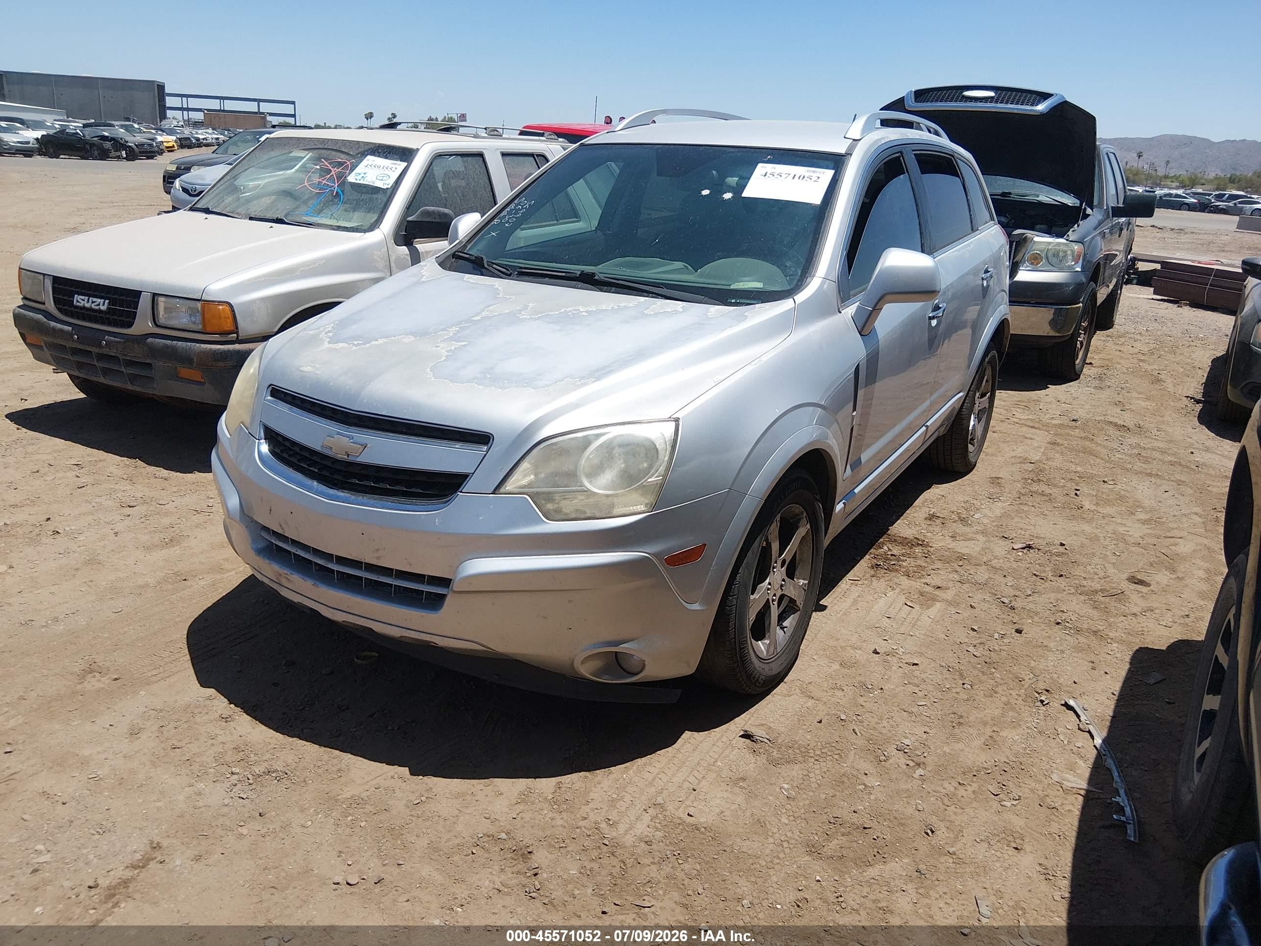 2013 Chevrolet Captiva Sport Fleet Lt Silver vin: 3GNAL3EK3DS569907