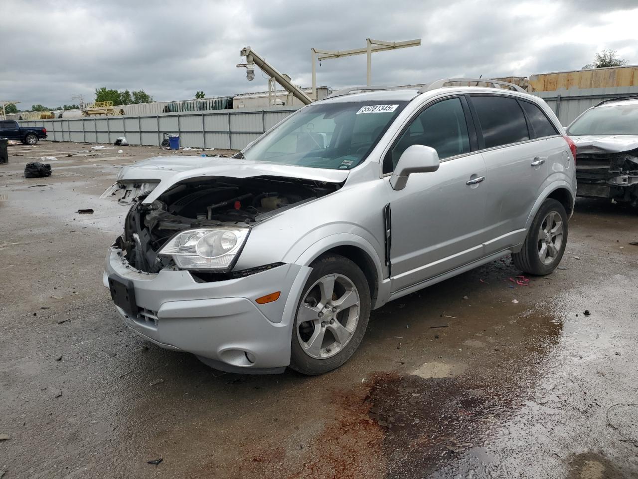 2014 Chevrolet Captiva Lt Серебряный vin: 3GNAL3EK3ES659432