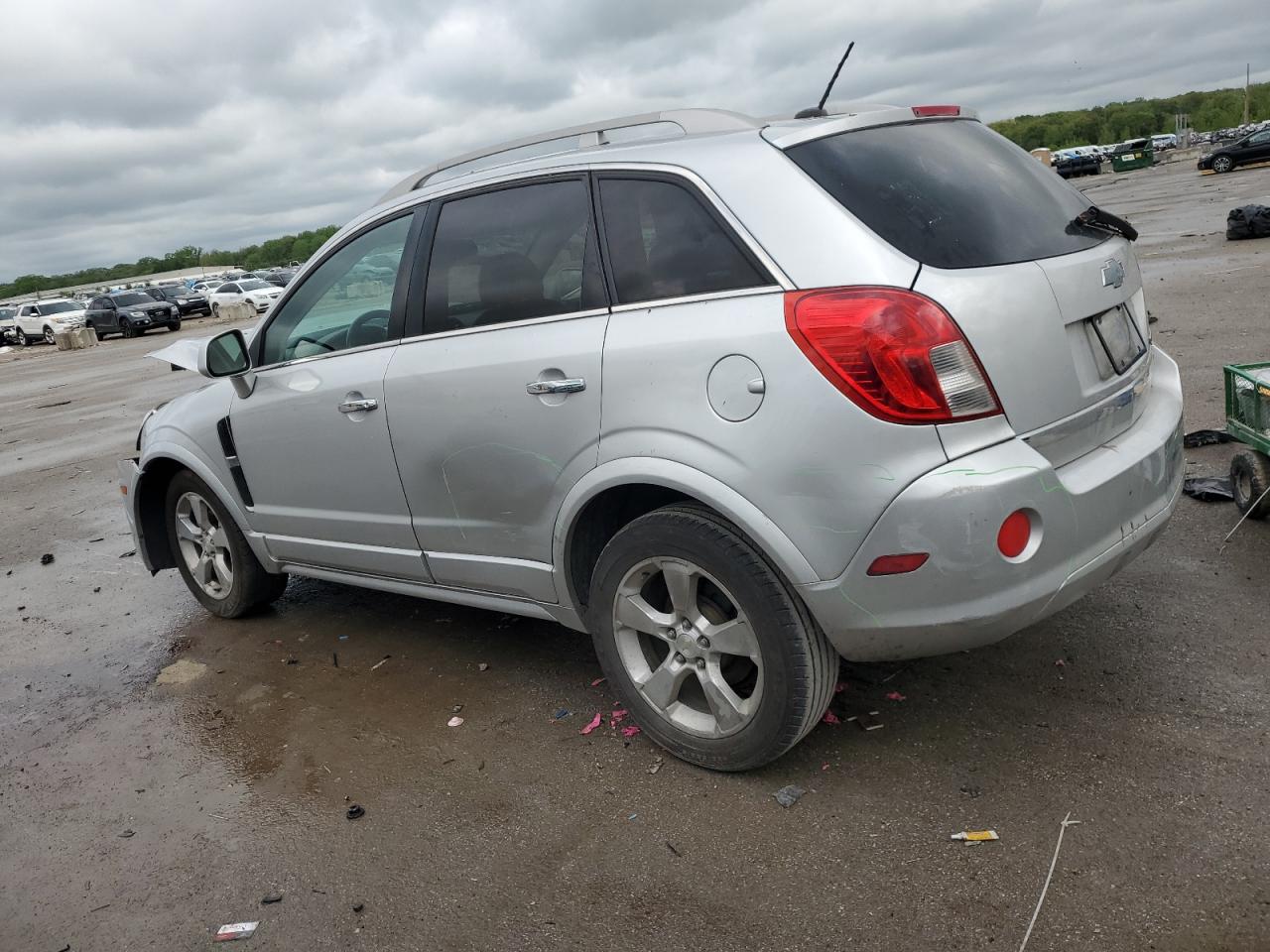 2014 Chevrolet Captiva Lt Silver vin: 3GNAL3EK3ES659432