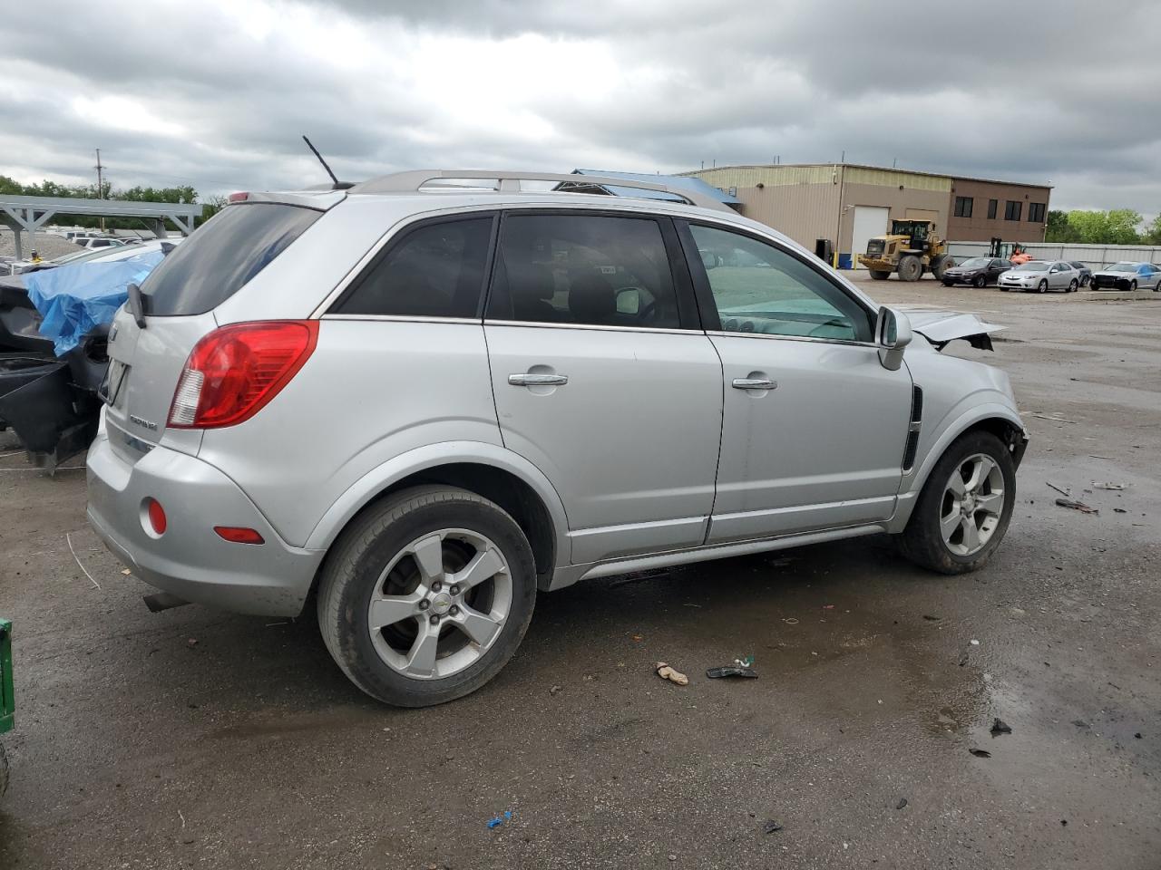2014 Chevrolet Captiva Lt Silver vin: 3GNAL3EK3ES659432