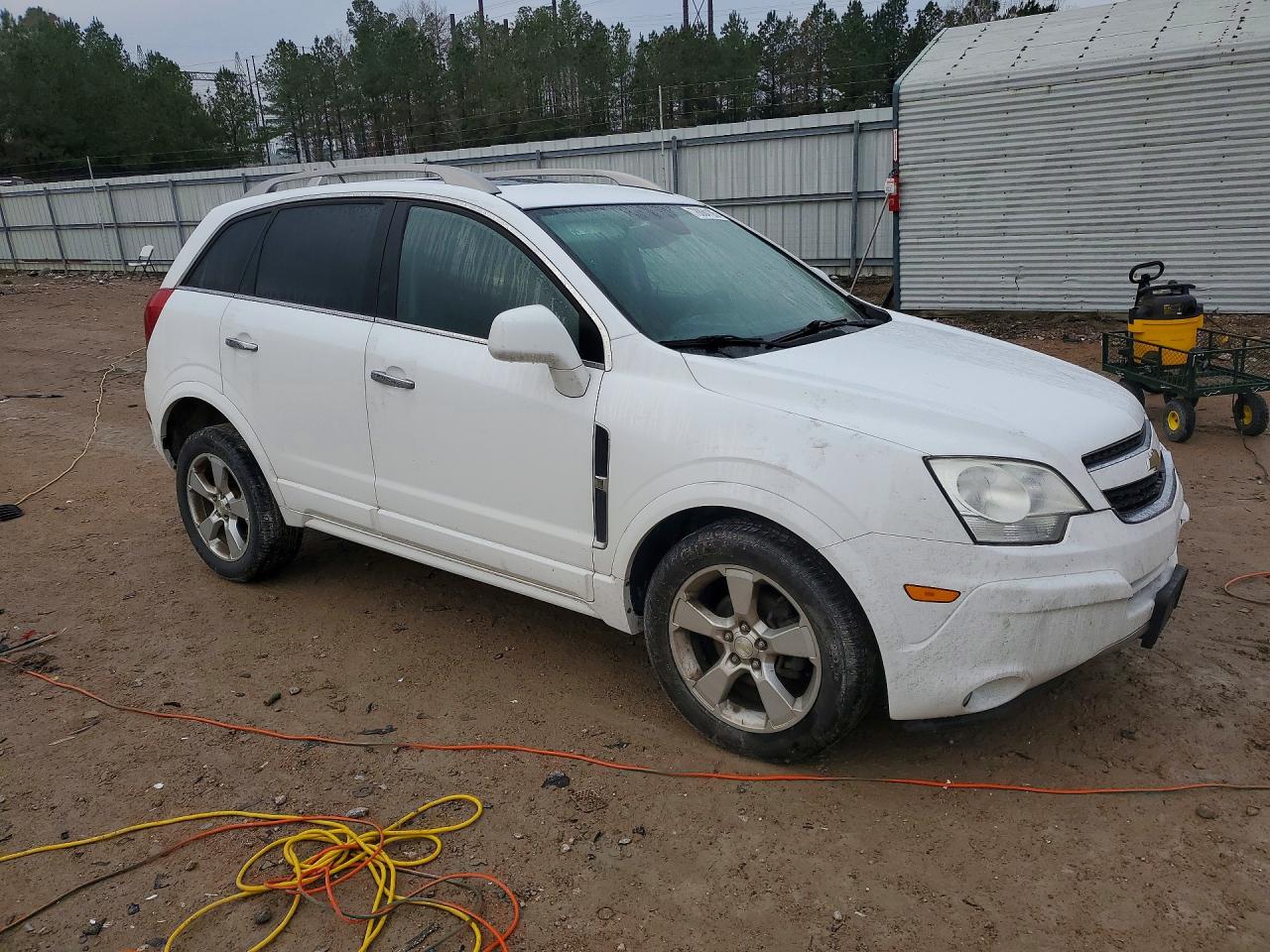 2014 Chevrolet Captiva Lt White vin: 3GNAL3EK3ES669524