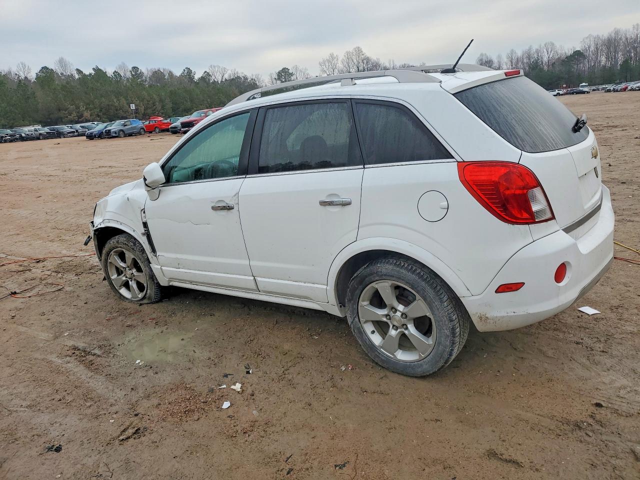 2014 Chevrolet Captiva Lt White vin: 3GNAL3EK3ES669524