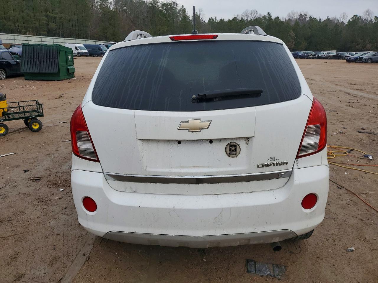 2014 Chevrolet Captiva Lt White vin: 3GNAL3EK3ES669524