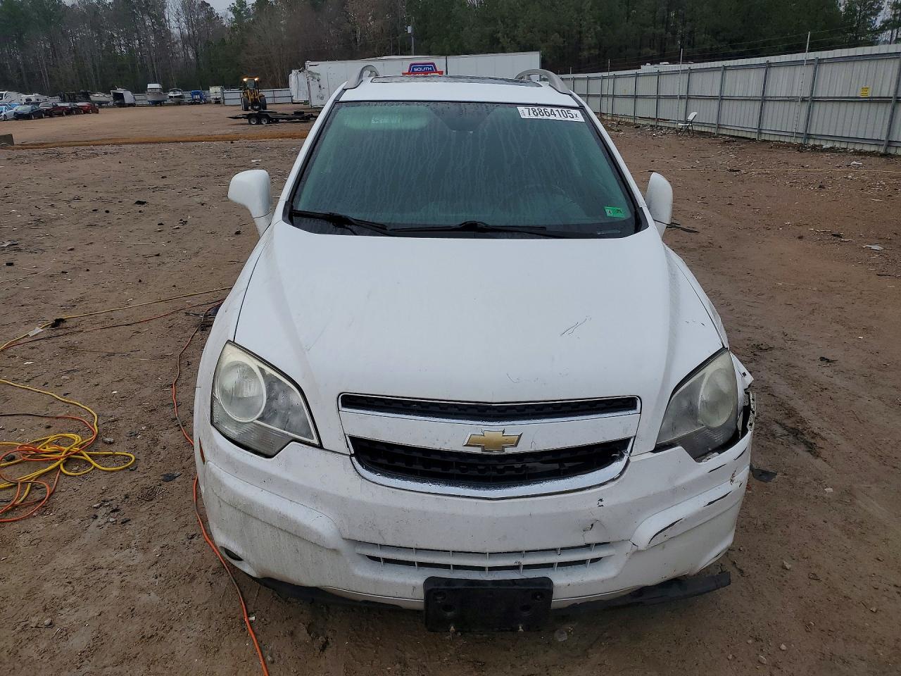 2014 Chevrolet Captiva Lt White vin: 3GNAL3EK3ES669524
