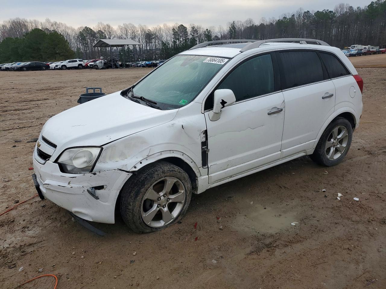 2014 Chevrolet Captiva Lt White vin: 3GNAL3EK3ES669524