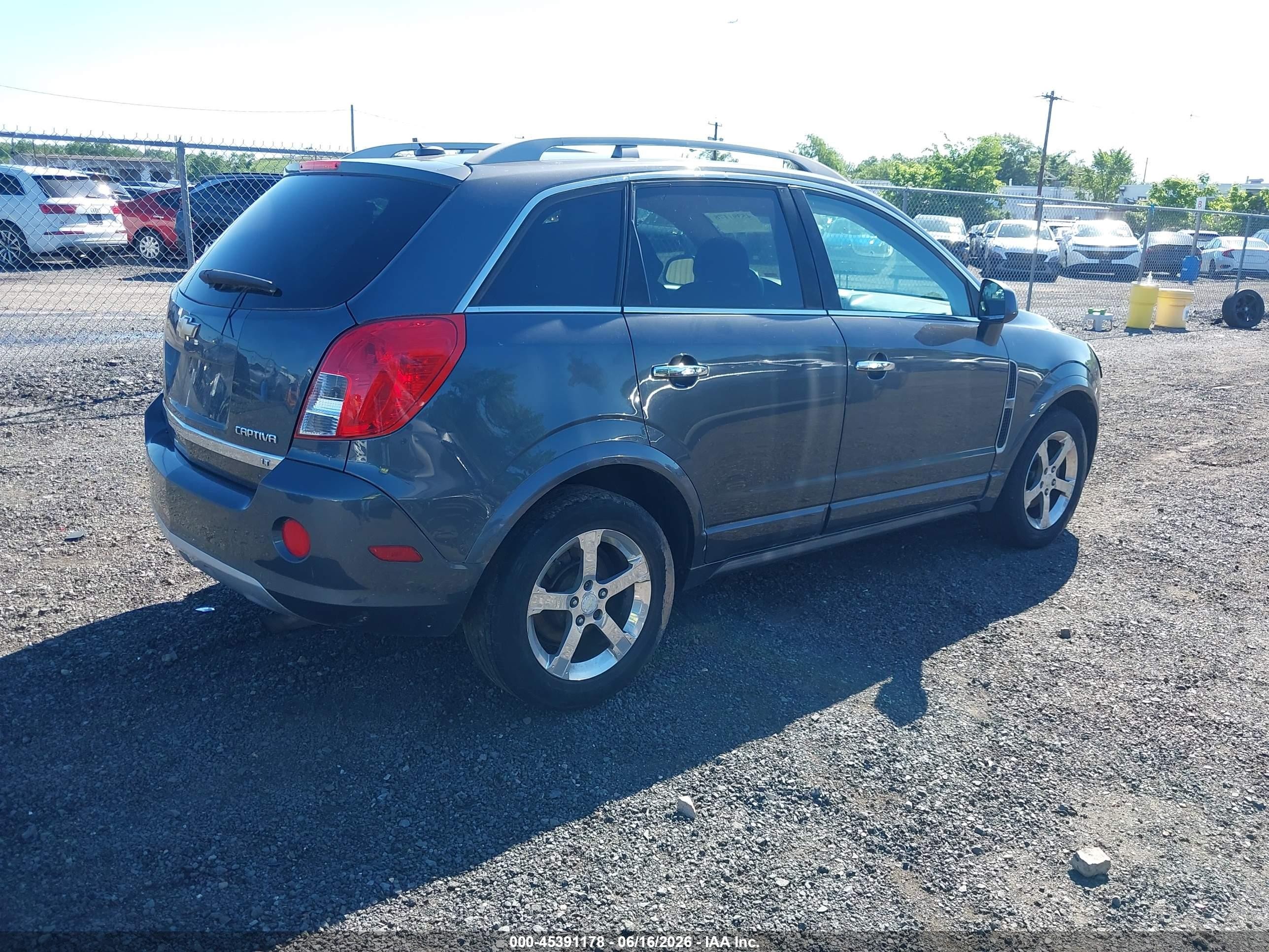 2013 Chevrolet Captiva Sport Lt Gray vin: 3GNAL3EK4DS561847