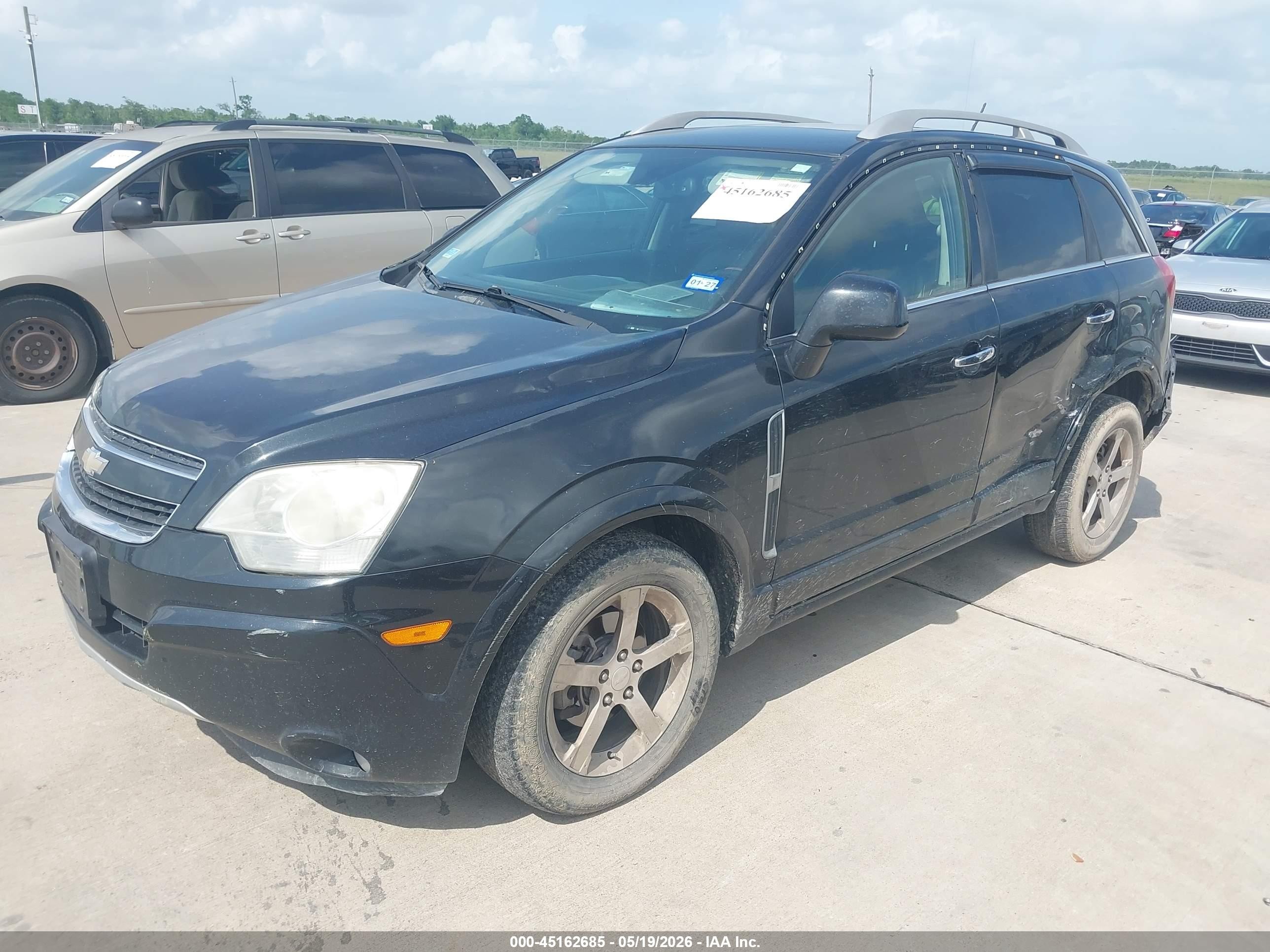 2013 Chevrolet Captiva Sport Lt Black vin: 3GNAL3EK4DS606365
