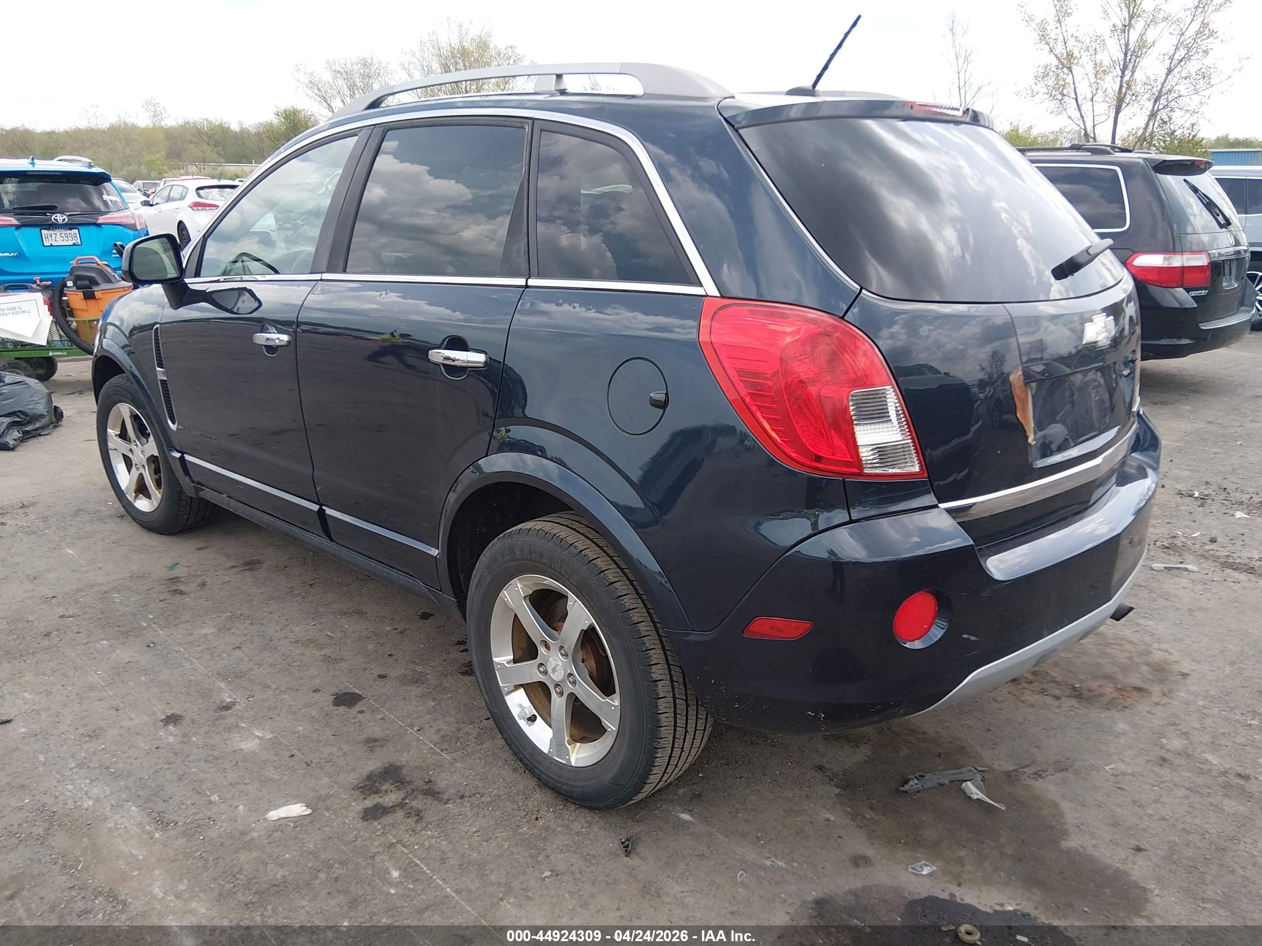 2014 Chevrolet Captiva Sport Lt Dark Blue vin: 3GNAL3EK4ES568427