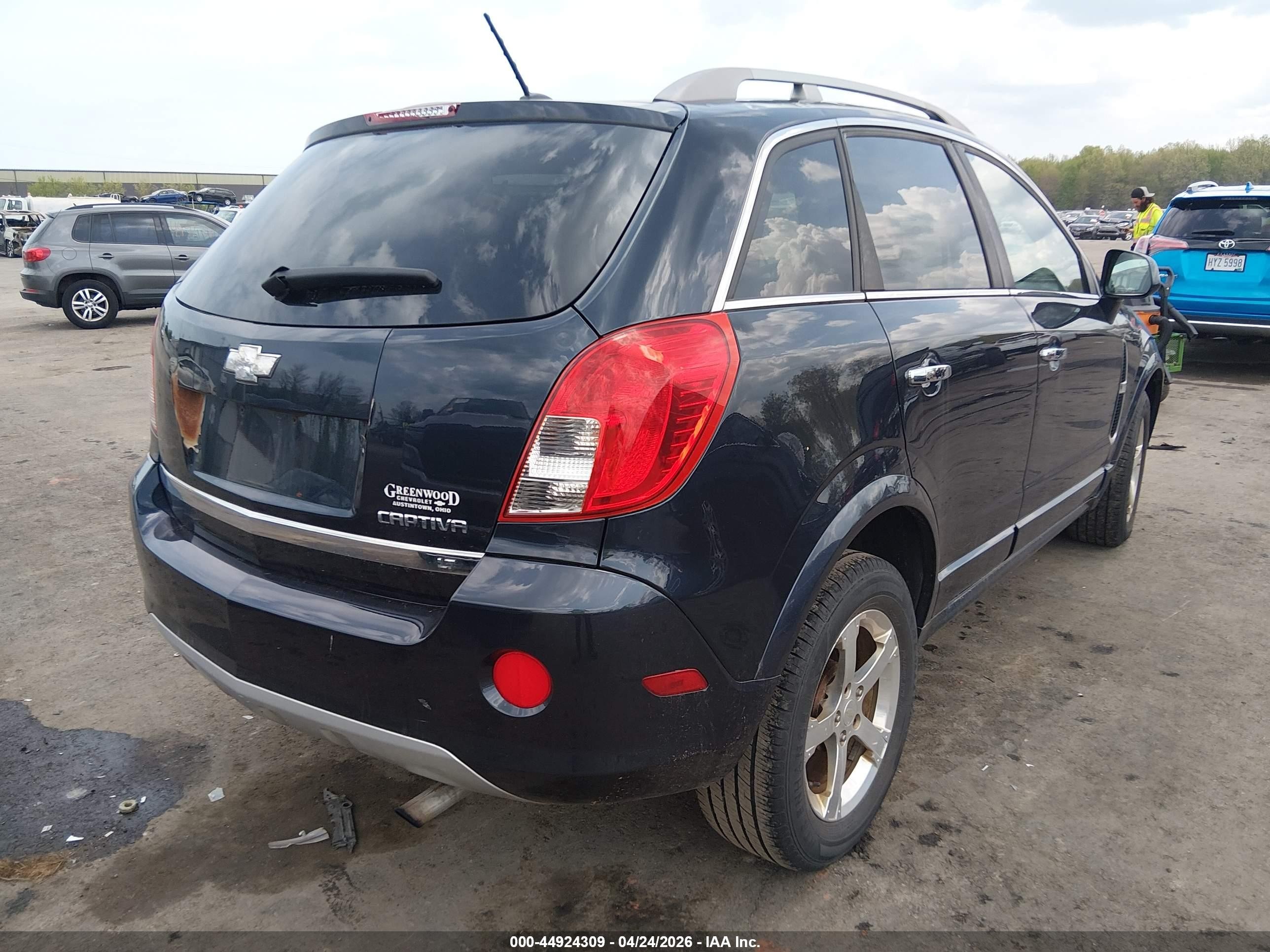 2014 Chevrolet Captiva Sport Lt Dark Blue vin: 3GNAL3EK4ES568427