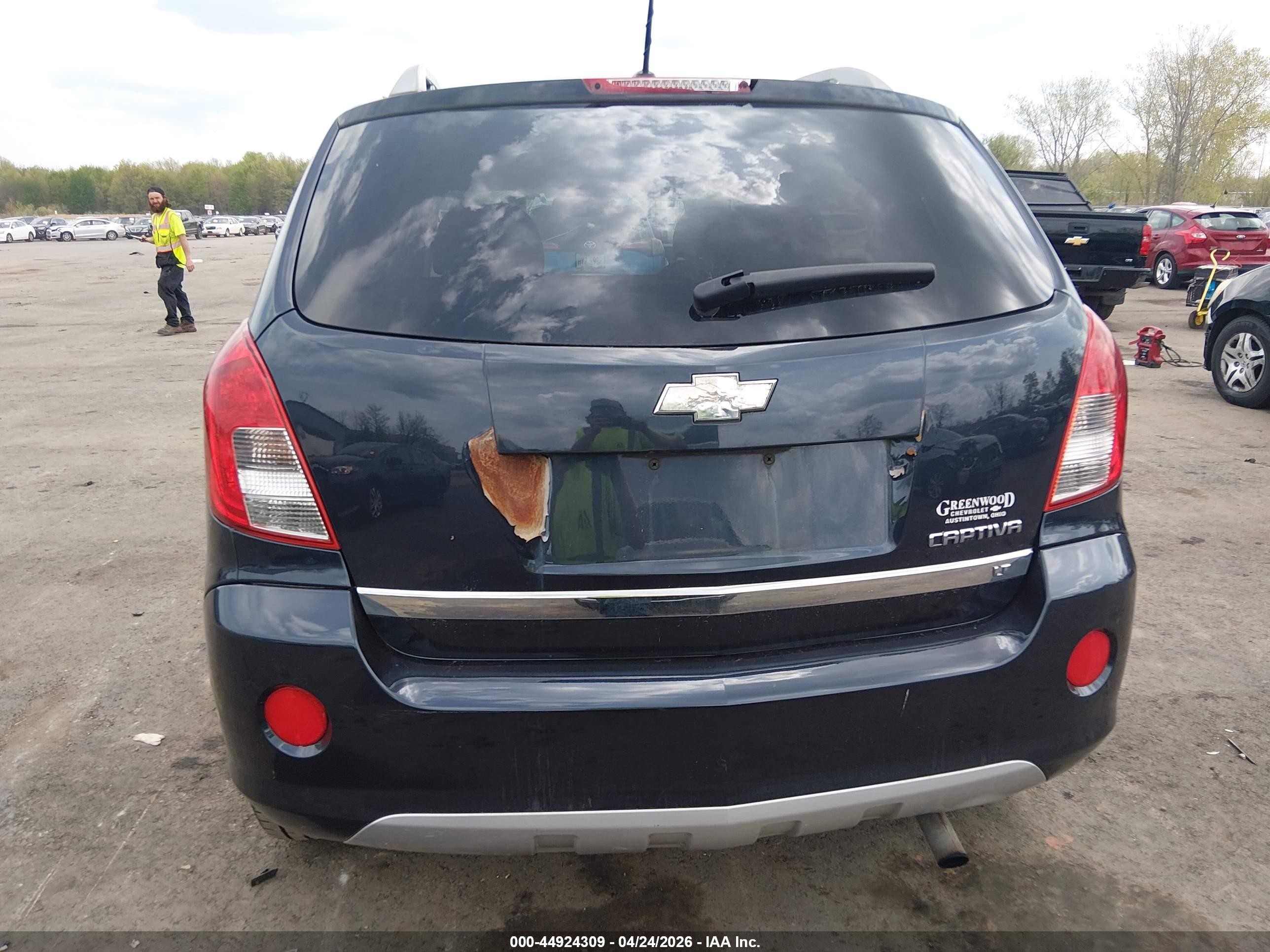 2014 Chevrolet Captiva Sport Lt Dark Blue vin: 3GNAL3EK4ES568427