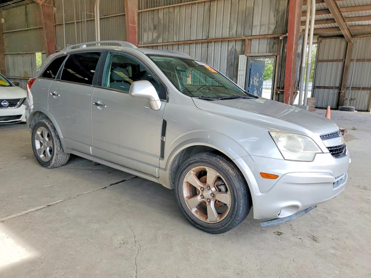 2014 Chevrolet Captiva Lt Silver vin: 3GNAL3EK4ES621241