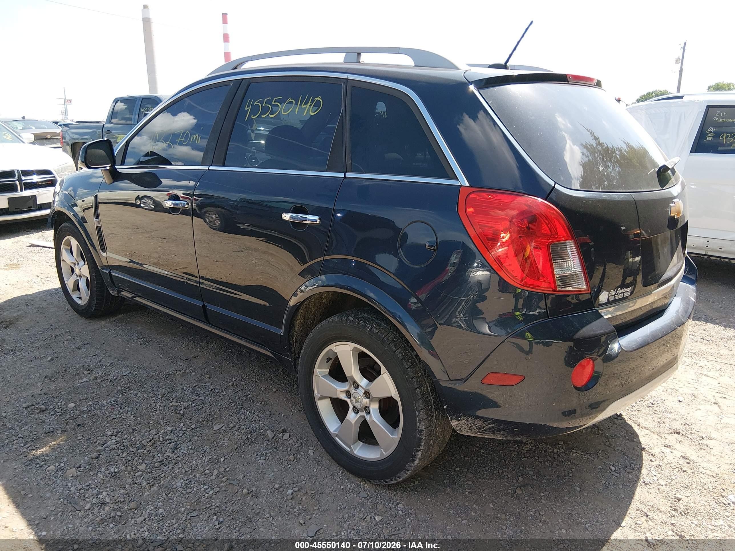 2014 Chevrolet Captiva Sport Fleet Lt Dark Blue vin: 3GNAL3EK4ES643580
