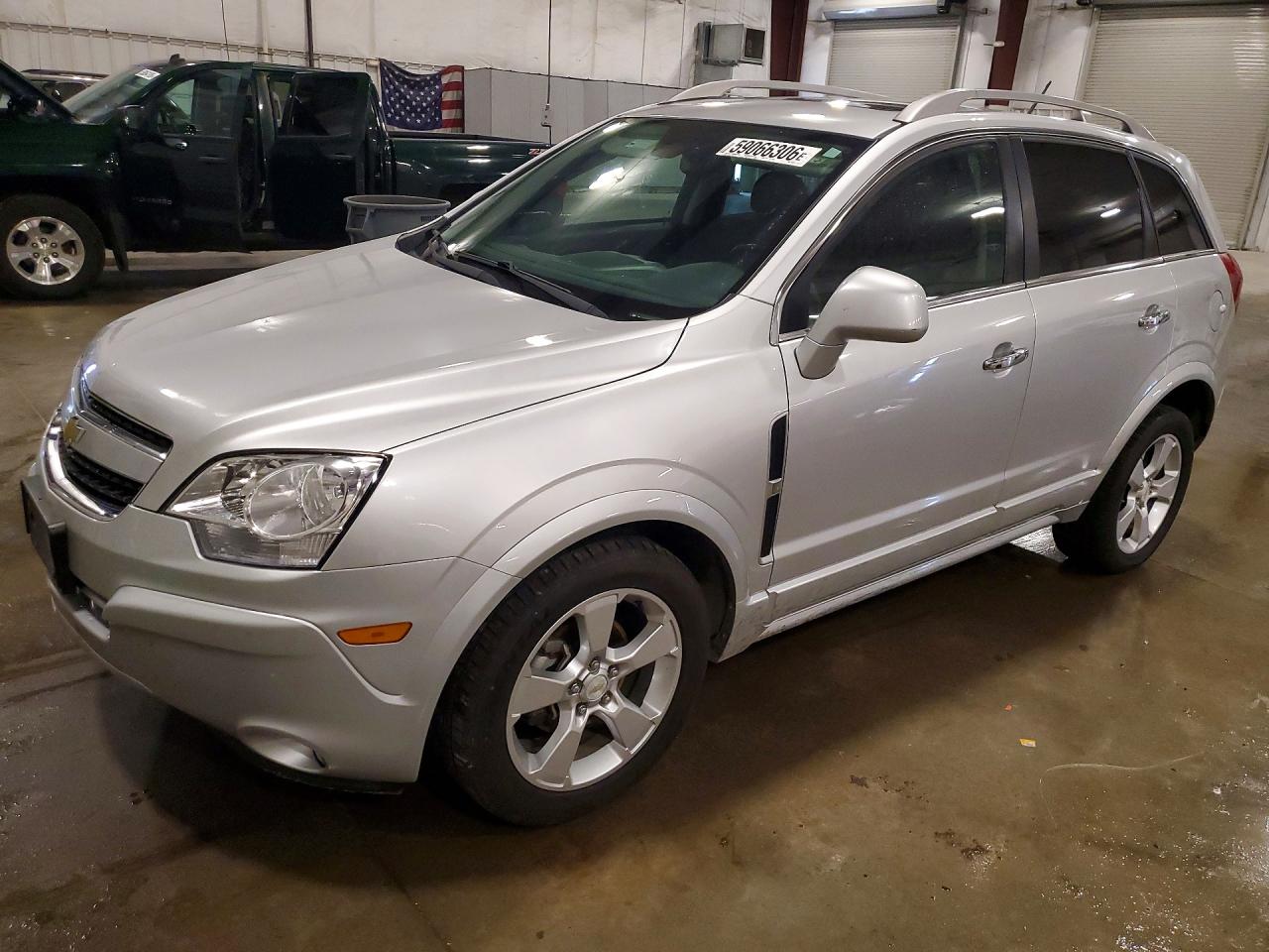 2014 Chevrolet Captiva Lt Silver vin: 3GNAL3EK4ES658273