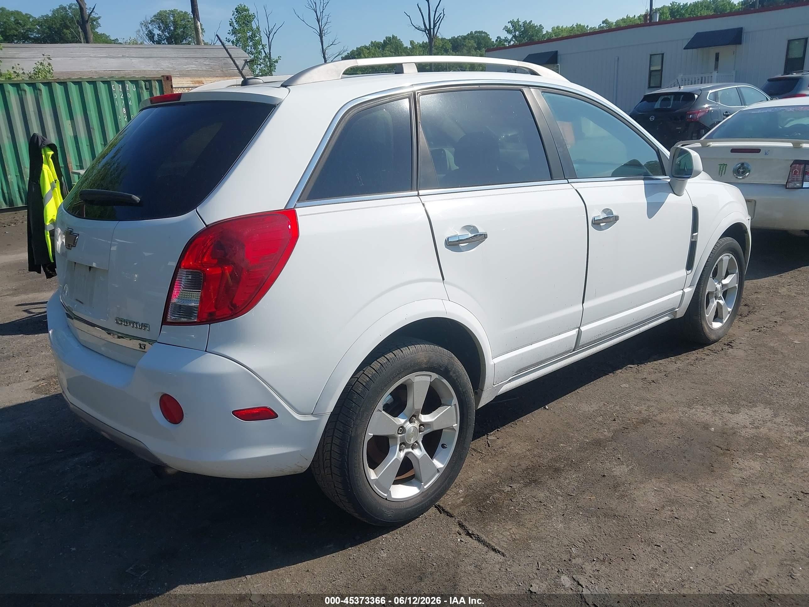 2014 Chevrolet Captiva Sport Fleet Lt White vin: 3GNAL3EK4ES665336