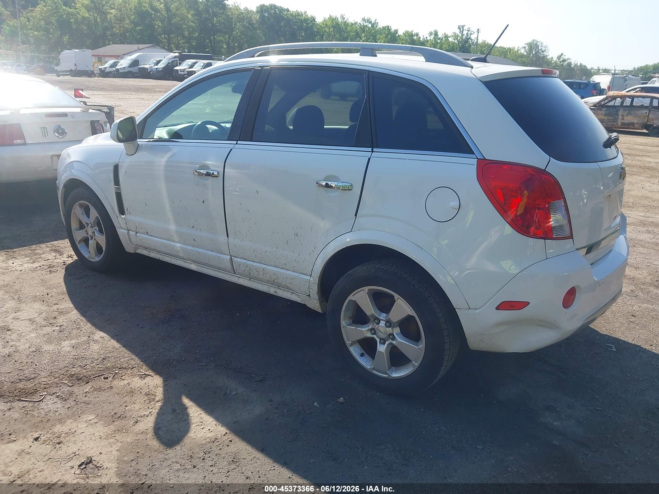 2014 Chevrolet Captiva Sport Fleet Lt White vin: 3GNAL3EK4ES665336