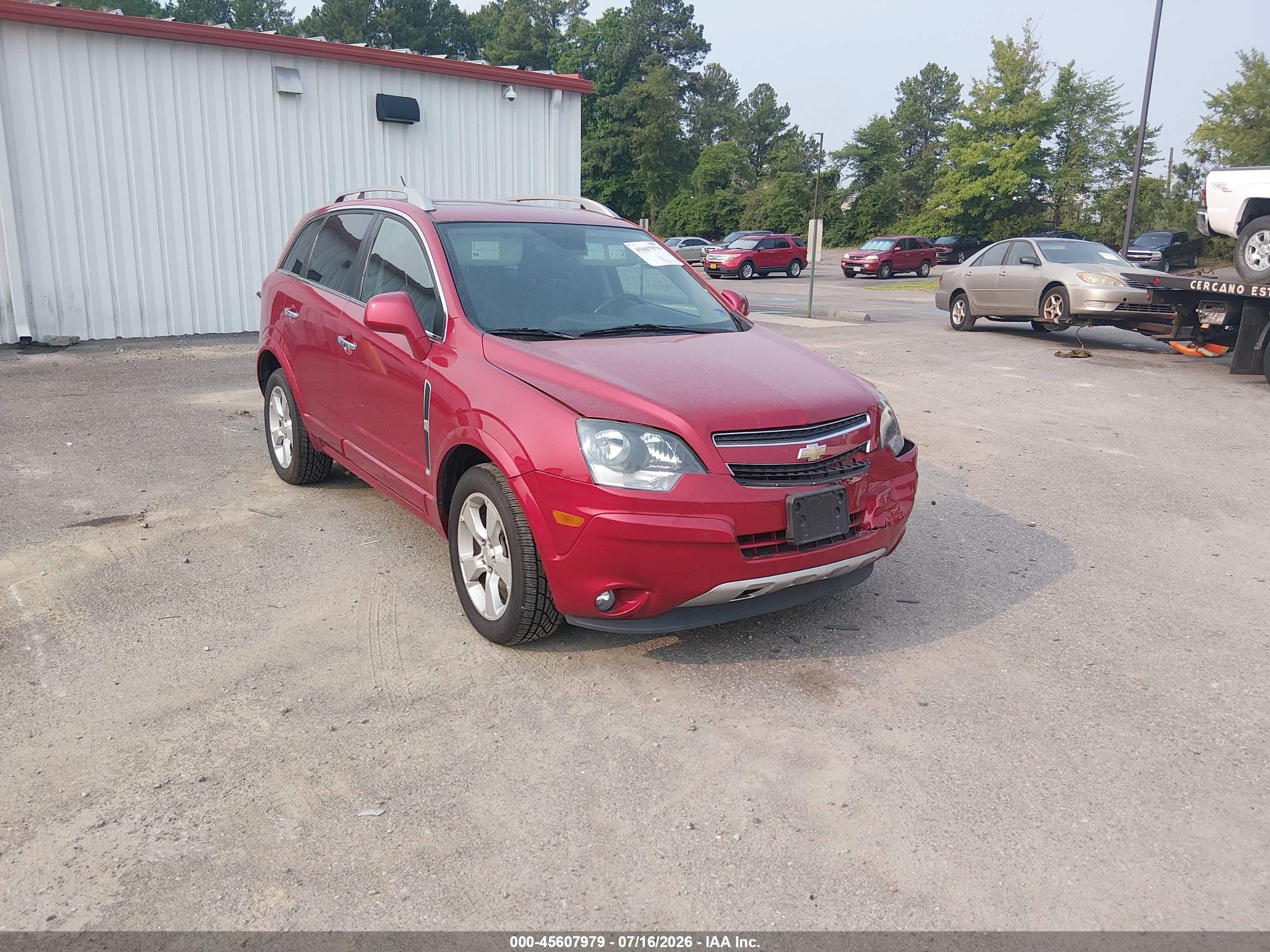 2015 Chevrolet Captiva Sport Fleet Lt Red vin: 3GNAL3EK4FS507337