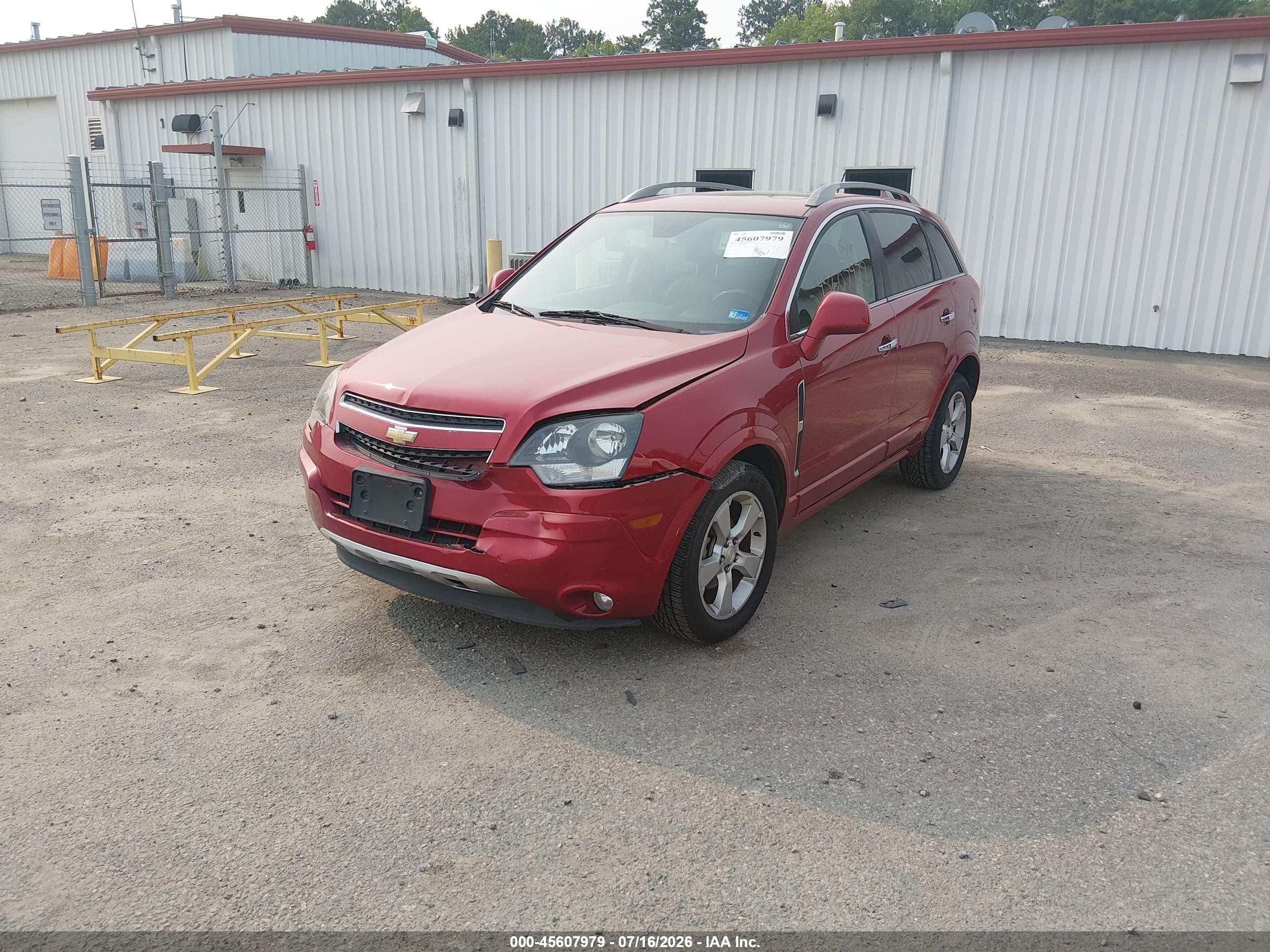 2015 Chevrolet Captiva Sport Fleet Lt Red vin: 3GNAL3EK4FS507337