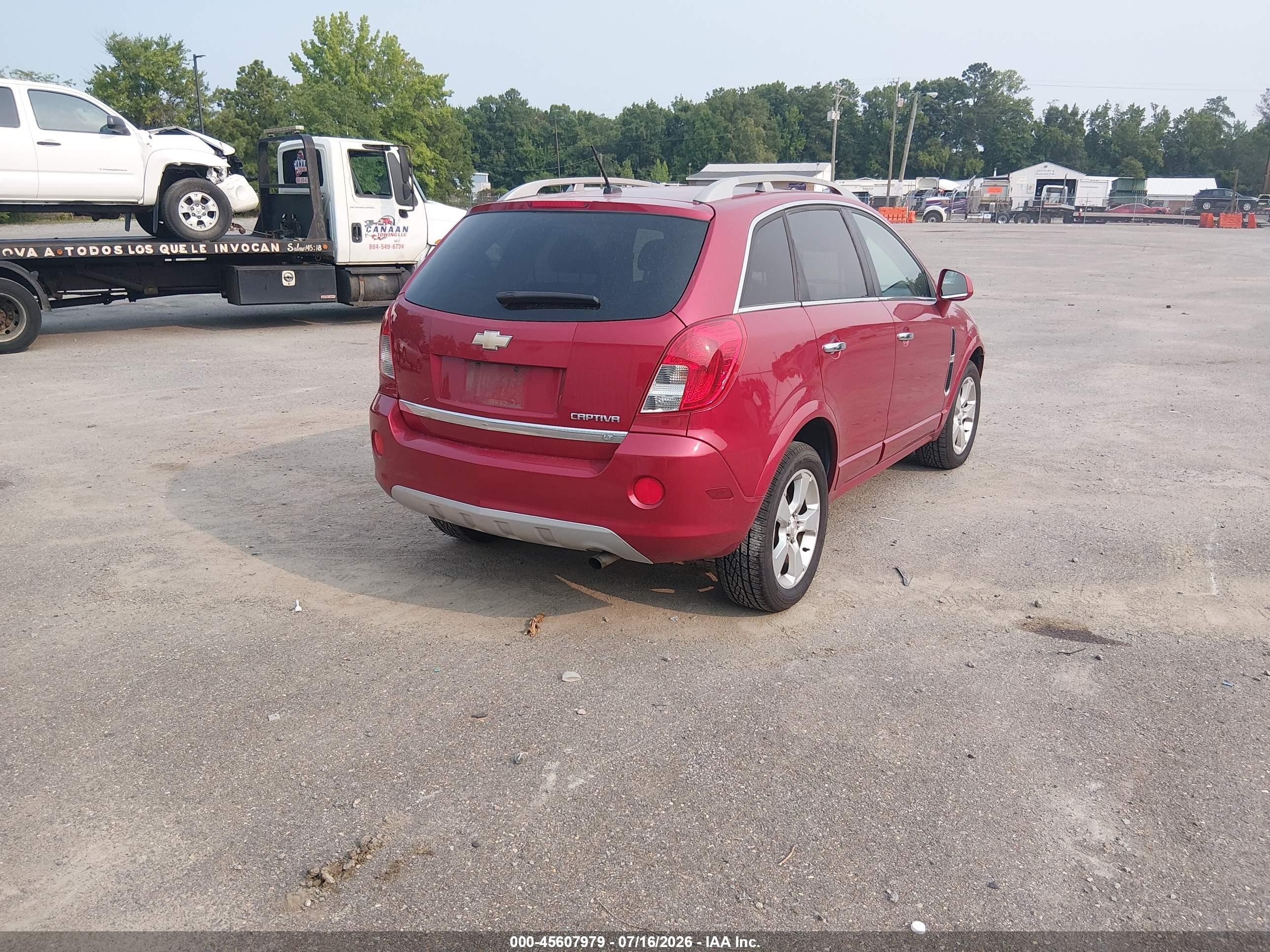 2015 Chevrolet Captiva Sport Fleet Lt Red vin: 3GNAL3EK4FS507337