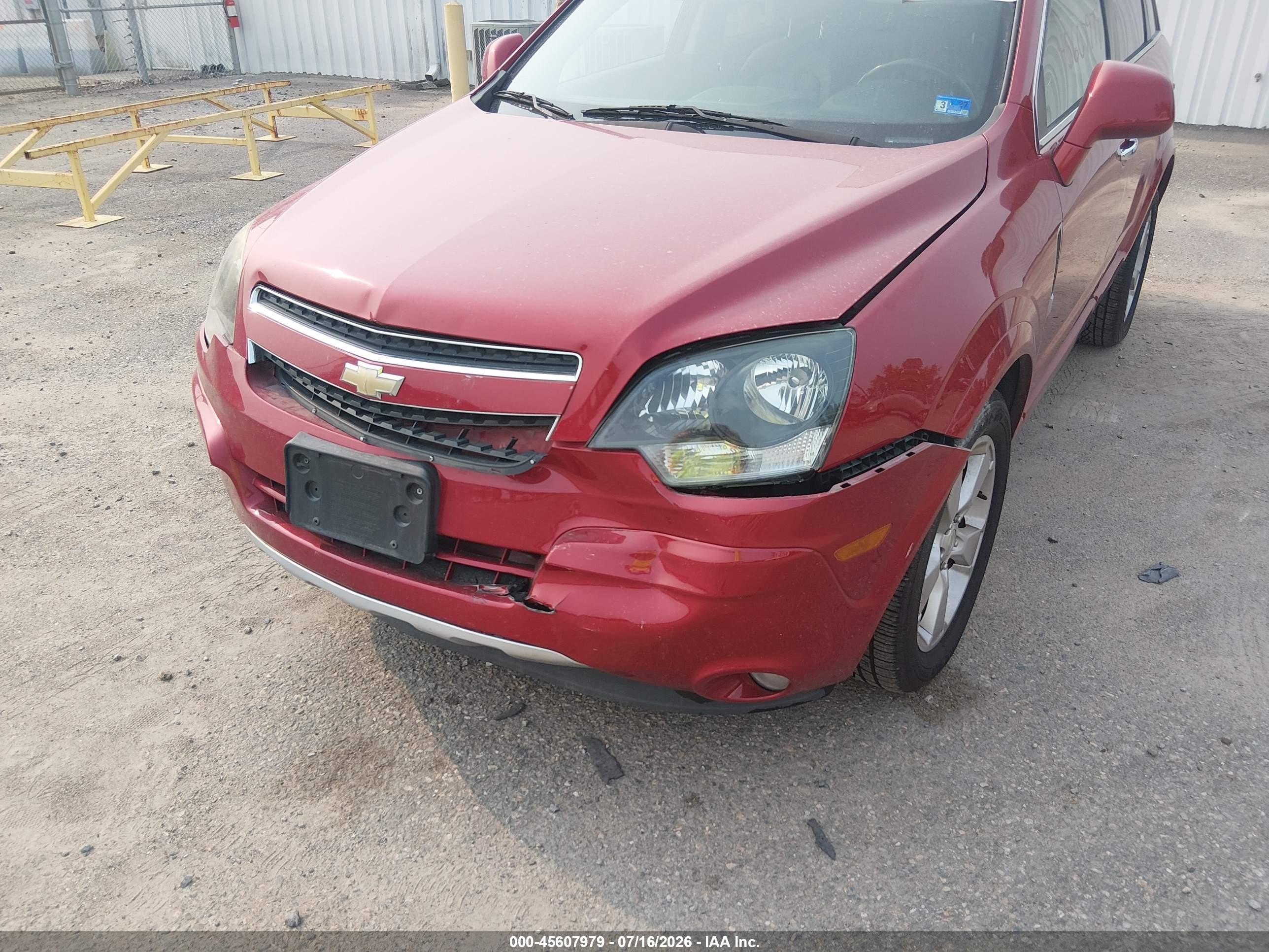 2015 Chevrolet Captiva Sport Fleet Lt Red vin: 3GNAL3EK4FS507337