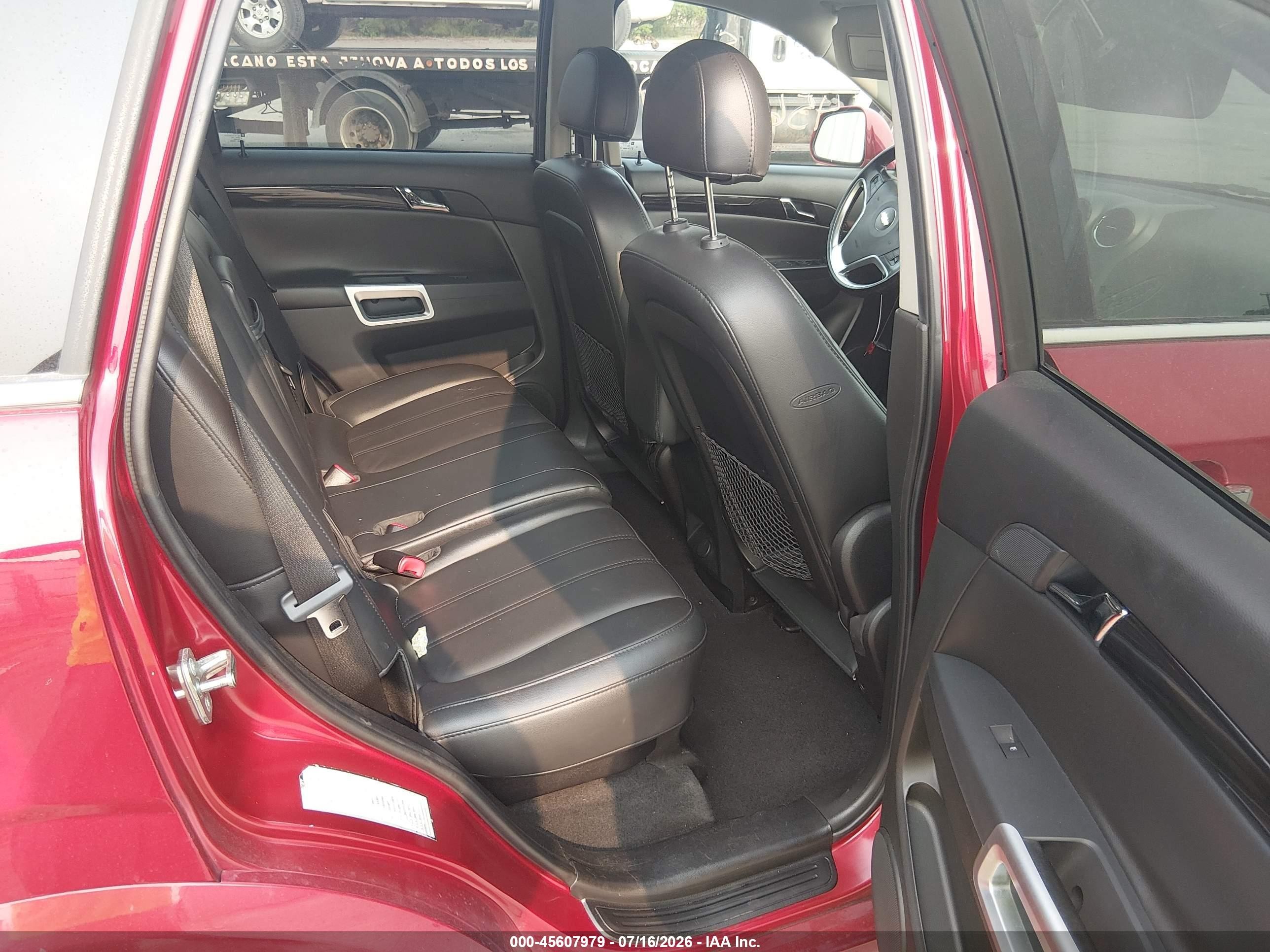 2015 Chevrolet Captiva Sport Fleet Lt Red vin: 3GNAL3EK4FS507337