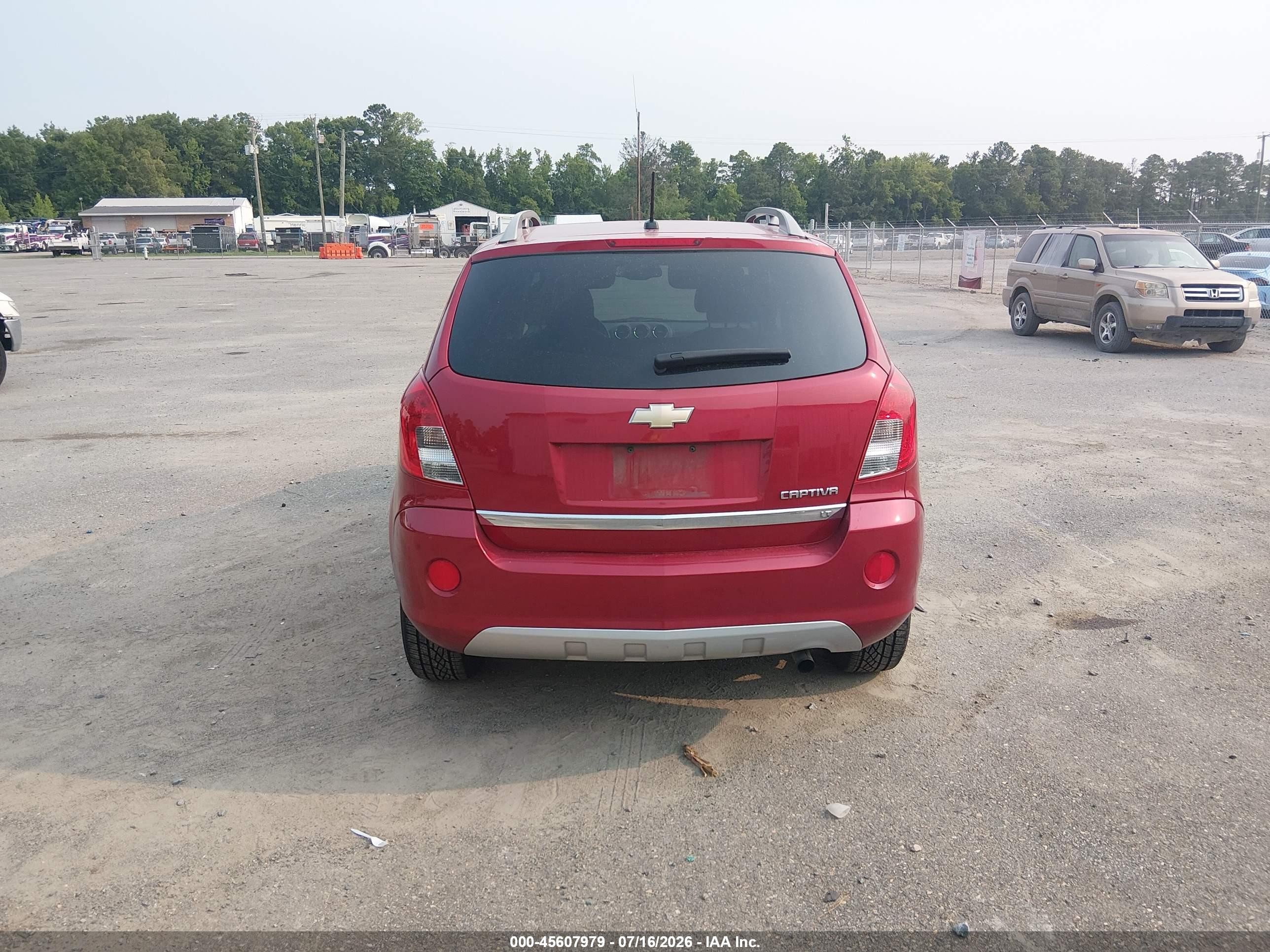 2015 Chevrolet Captiva Sport Fleet Lt Red vin: 3GNAL3EK4FS507337