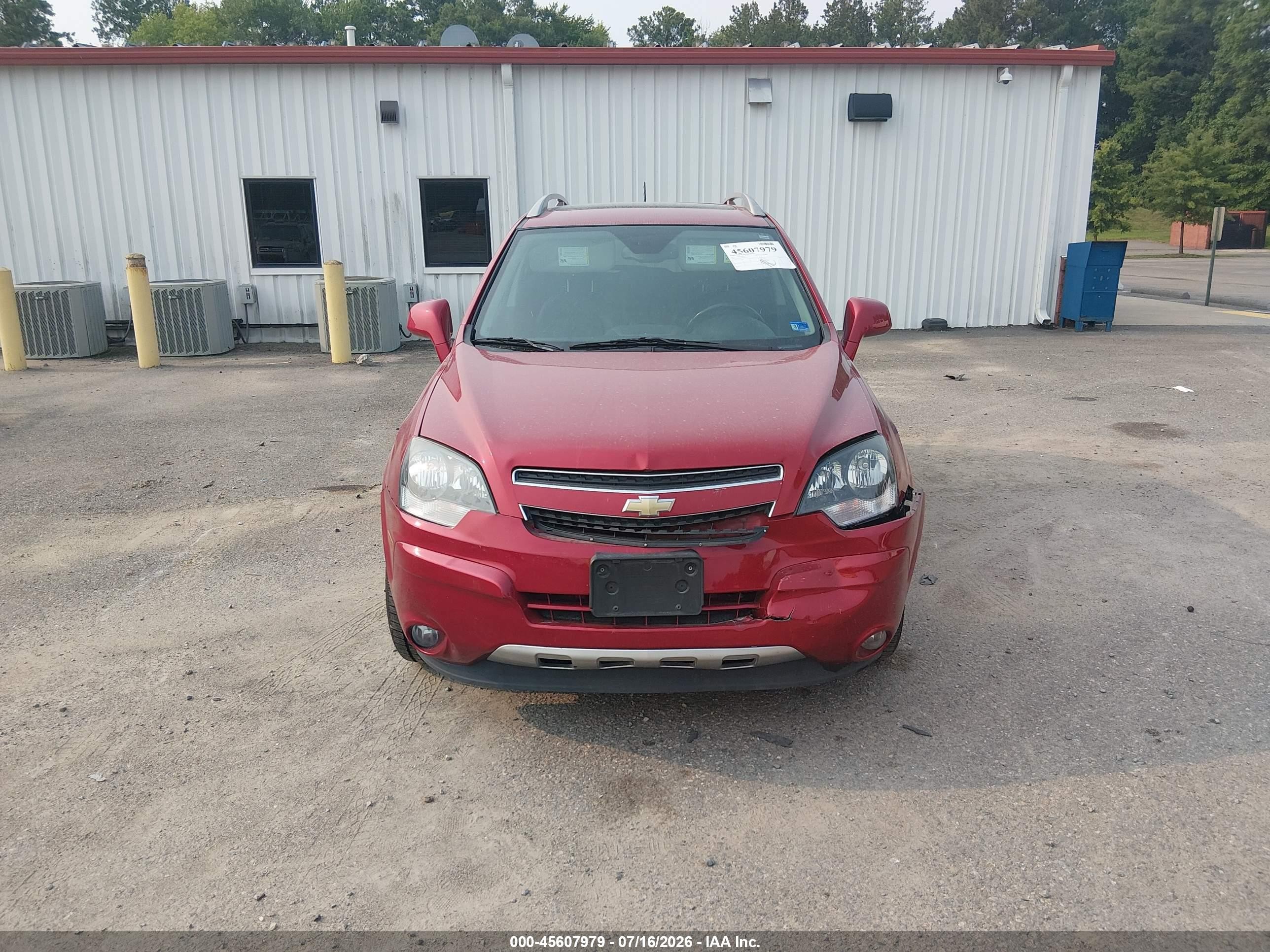 2015 Chevrolet Captiva Sport Fleet Lt Red vin: 3GNAL3EK4FS507337