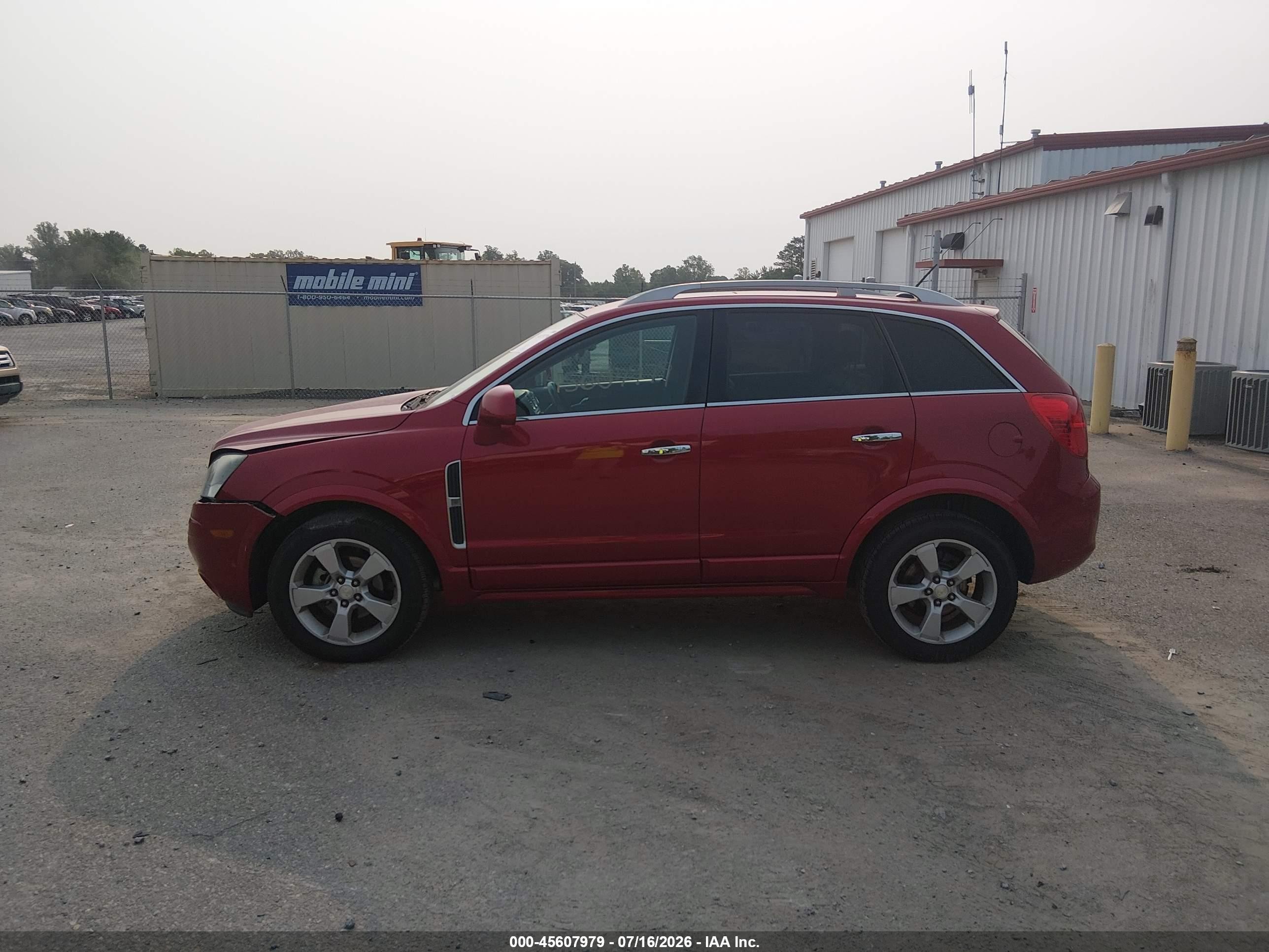 2015 Chevrolet Captiva Sport Fleet Lt Red vin: 3GNAL3EK4FS507337