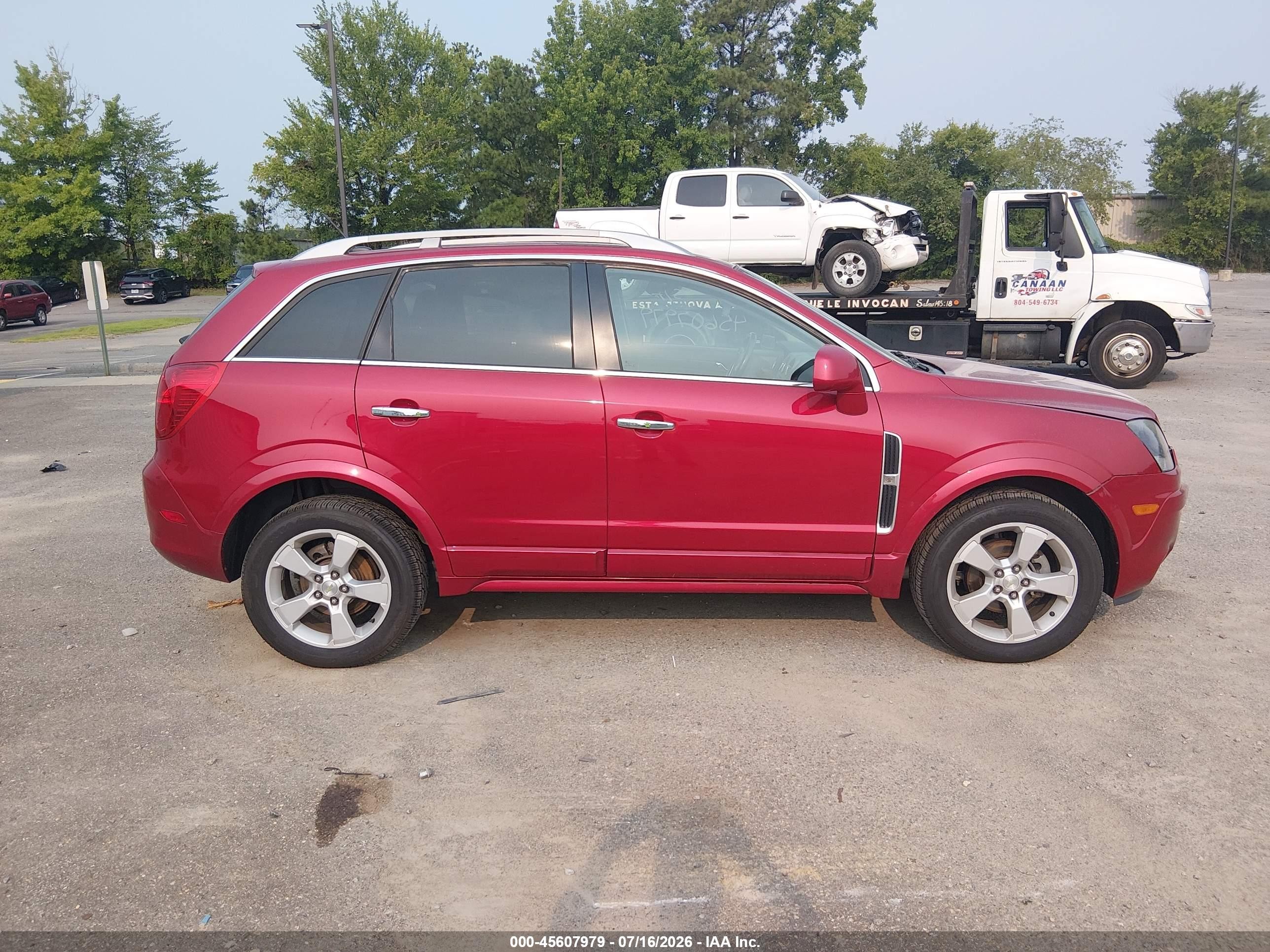 2015 Chevrolet Captiva Sport Fleet Lt Red vin: 3GNAL3EK4FS507337