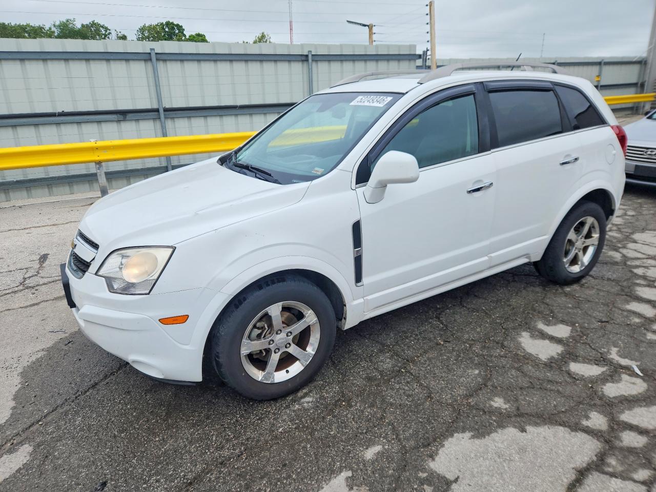 2013 Chevrolet Captiva Lt White vin: 3GNAL3EK5DS614801