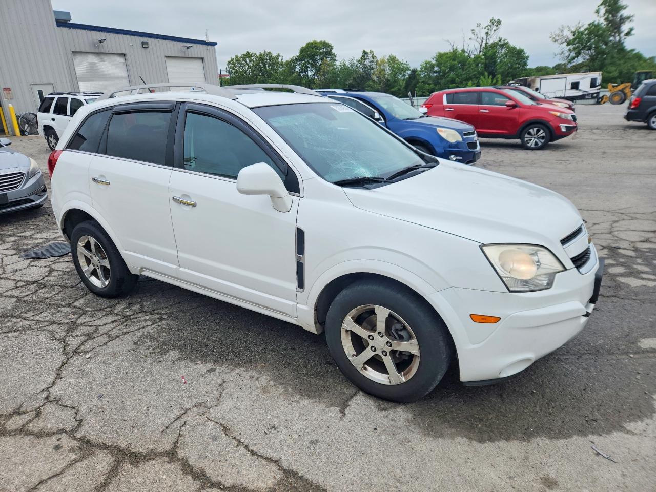 2013 Chevrolet Captiva Lt White vin: 3GNAL3EK5DS614801